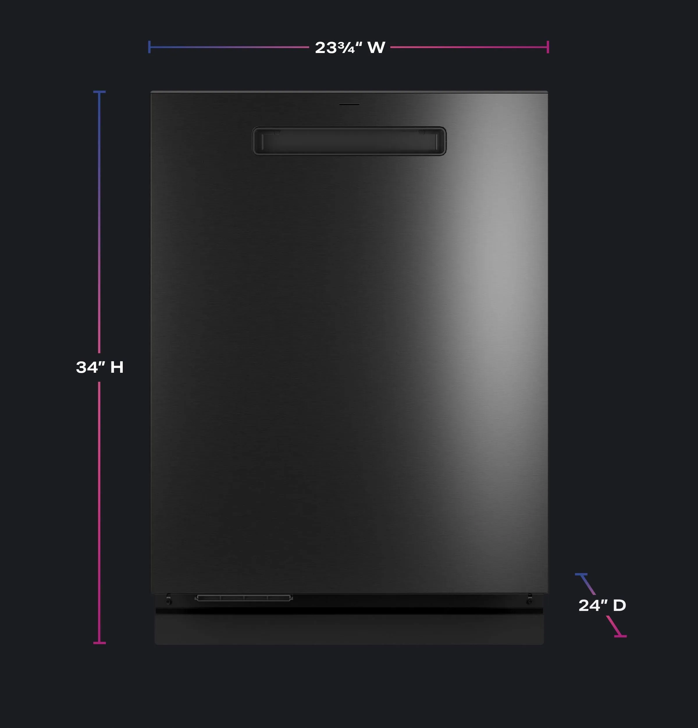 Ge Appliances PDP755SBVTS Ge Profile&#8482; Energy Star Smart Ultrafresh System Dishwasher With Microban&#8482; Antimicrobial Technology With Deep Clean Washing 3Rd Rack, 42 Dba