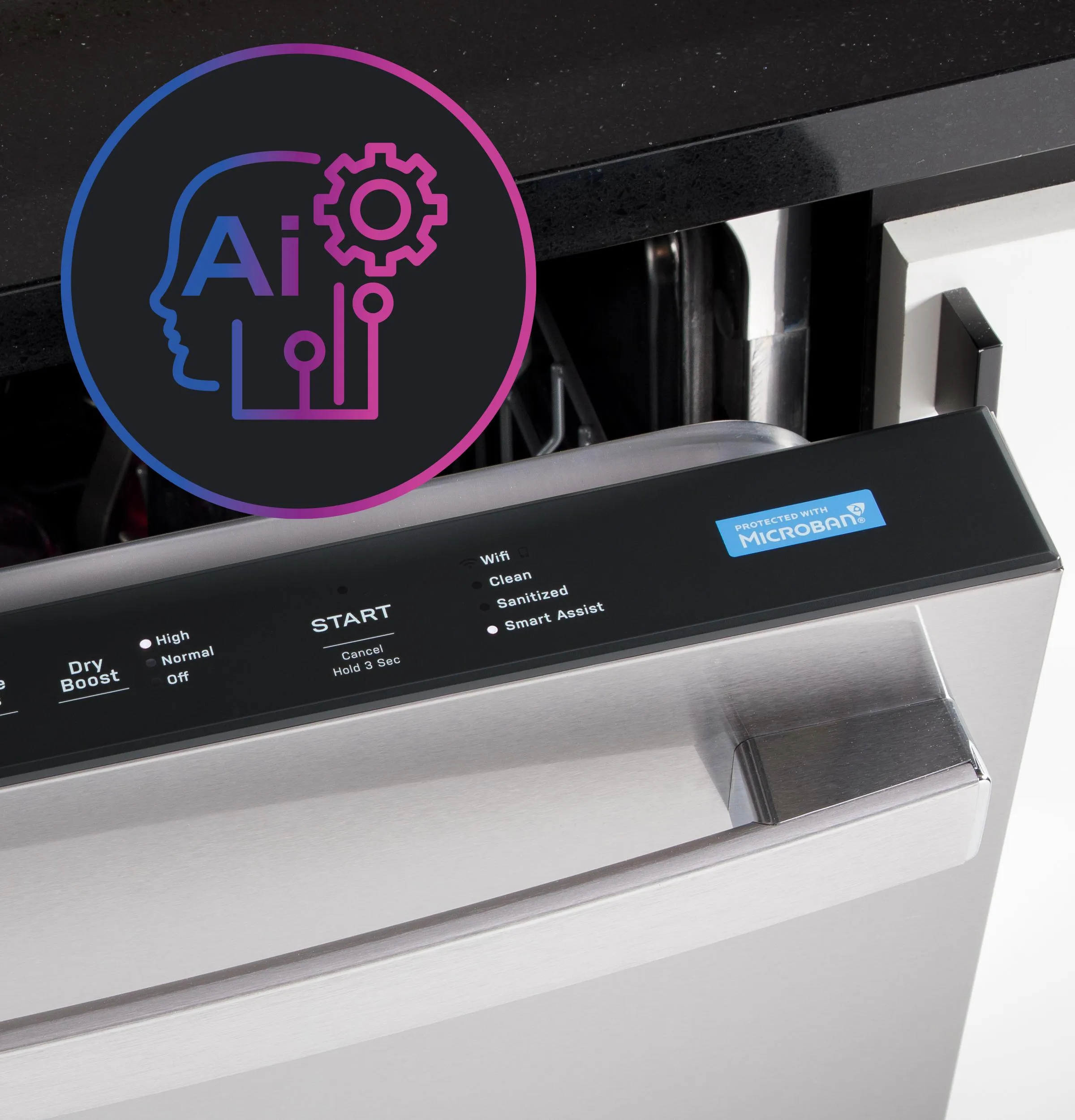 Ge Appliances PDP755SBVTS Ge Profile&#8482; Energy Star Smart Ultrafresh System Dishwasher With Microban&#8482; Antimicrobial Technology With Deep Clean Washing 3Rd Rack, 42 Dba