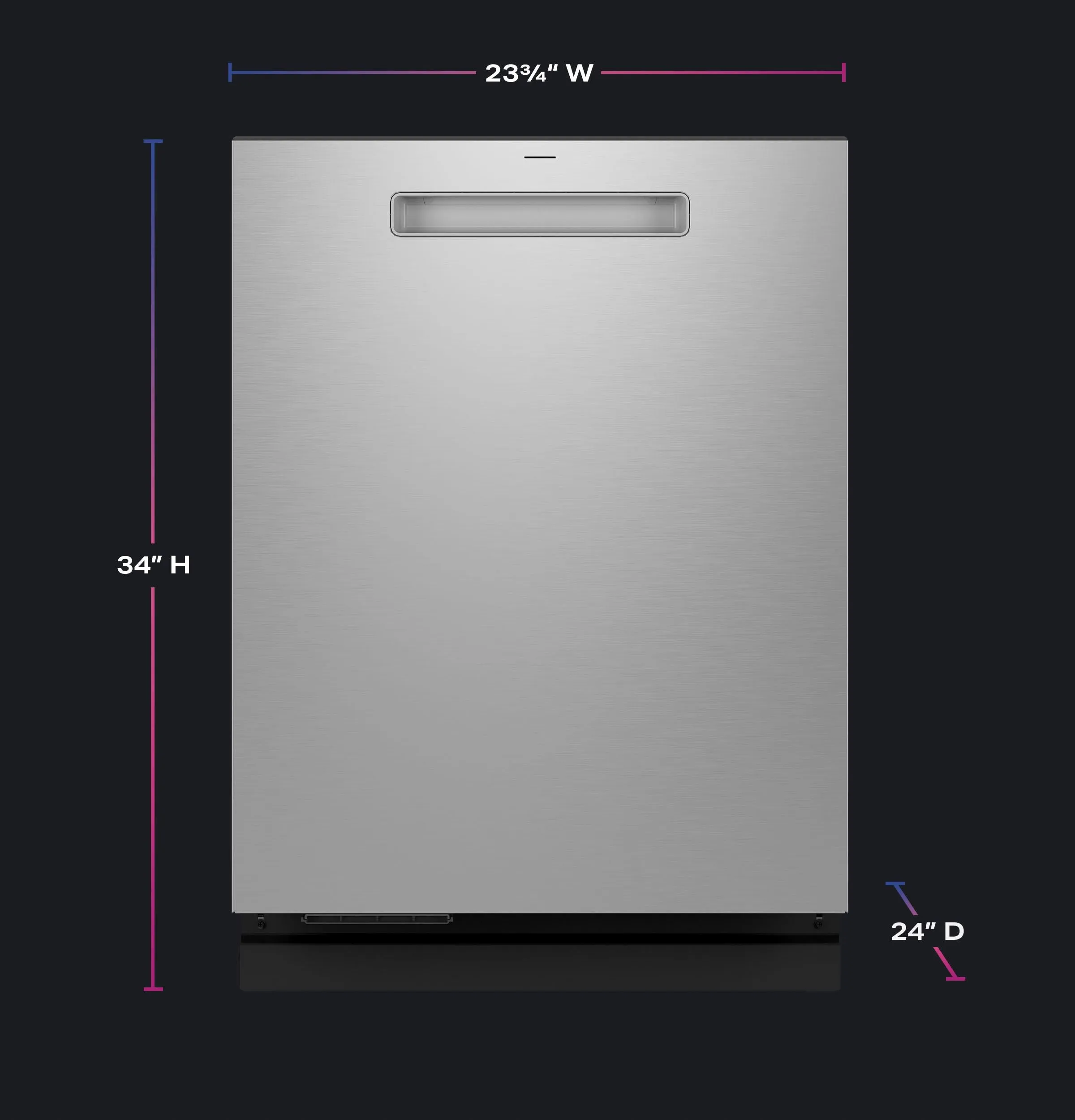 Ge Appliances PDP755SYVFS Ge Profile&#8482; Energy Star Smart Ultrafresh System Dishwasher With Microban&#8482; Antimicrobial Technology With Deep Clean Washing 3Rd Rack, 42 Dba