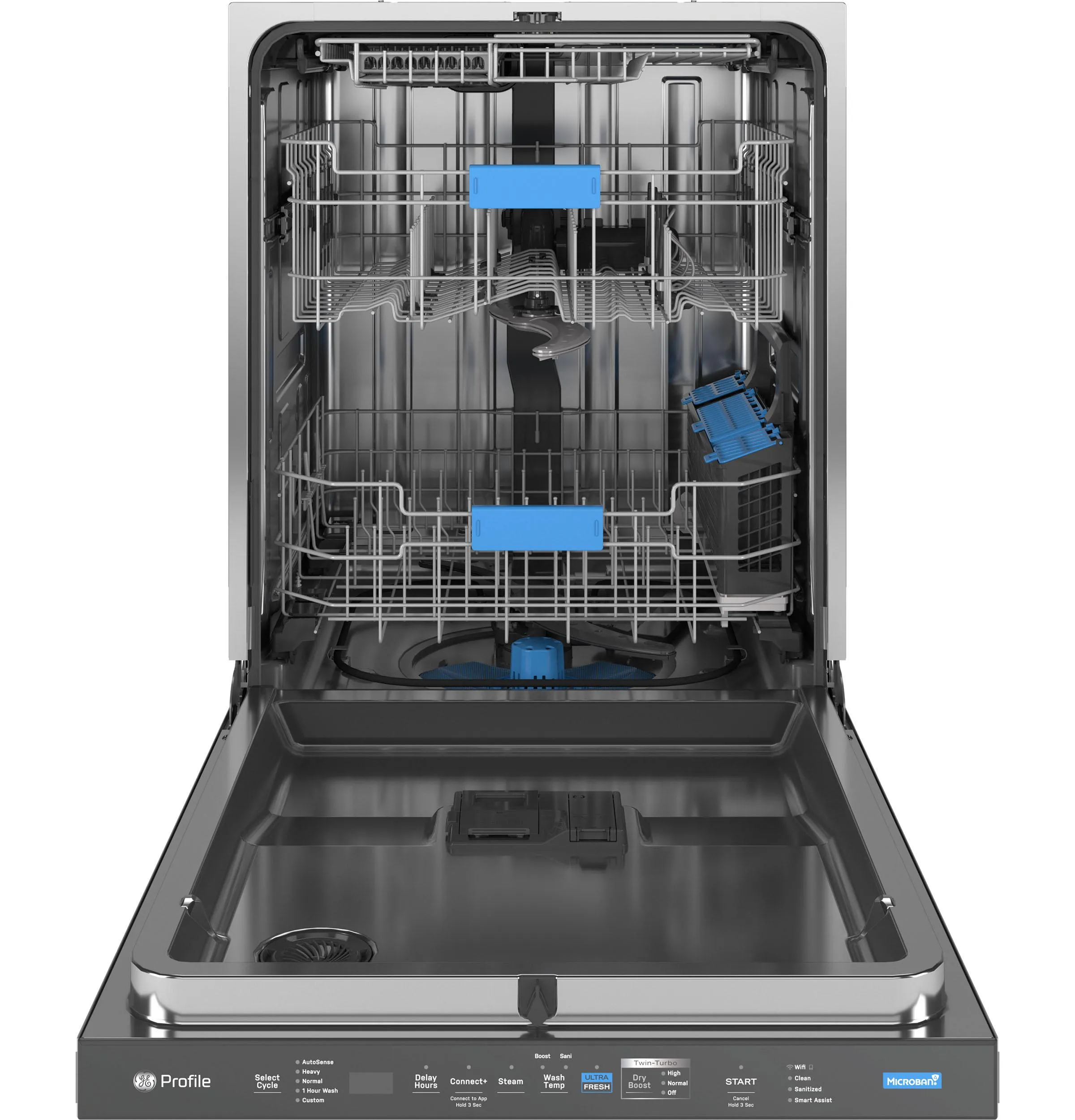 Ge Appliances PDP795SYVFS Ge Profile&#8482; Energy Star Smart Ultrafresh System Dishwasher With Microban&#8482; Antimicrobial Technology With Deep Clean Washing 3Rd Rack, 39 Dba