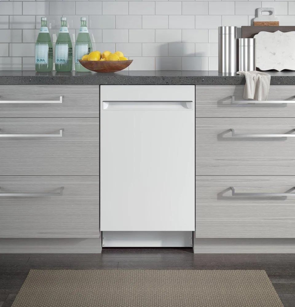 Ge Appliances PDT145SGLWW Ge Profile&#8482; 18" Ada Compliant Stainless Steel Interior Dishwasher With Sanitize Cycle