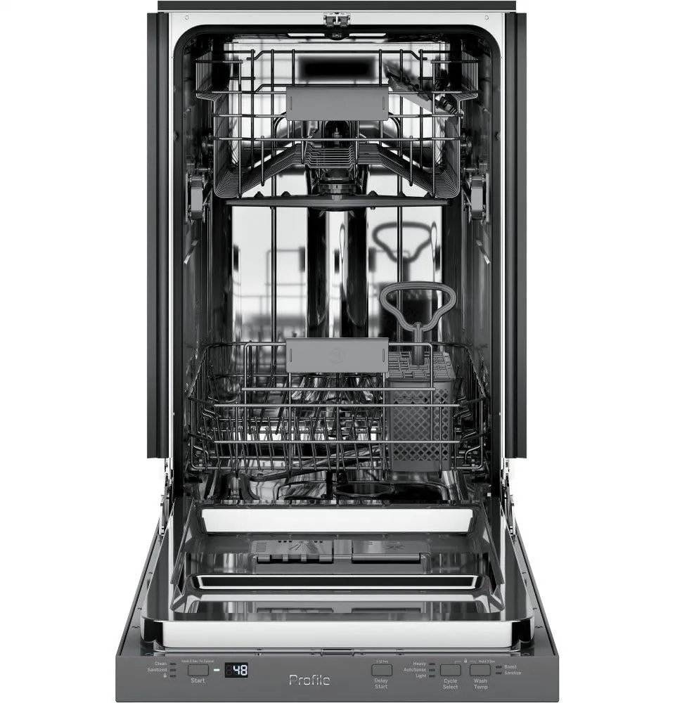Ge Appliances PDT145SSLSS Ge Profile&#8482; 18" Ada Compliant Stainless Steel Interior Dishwasher With Sanitize Cycle