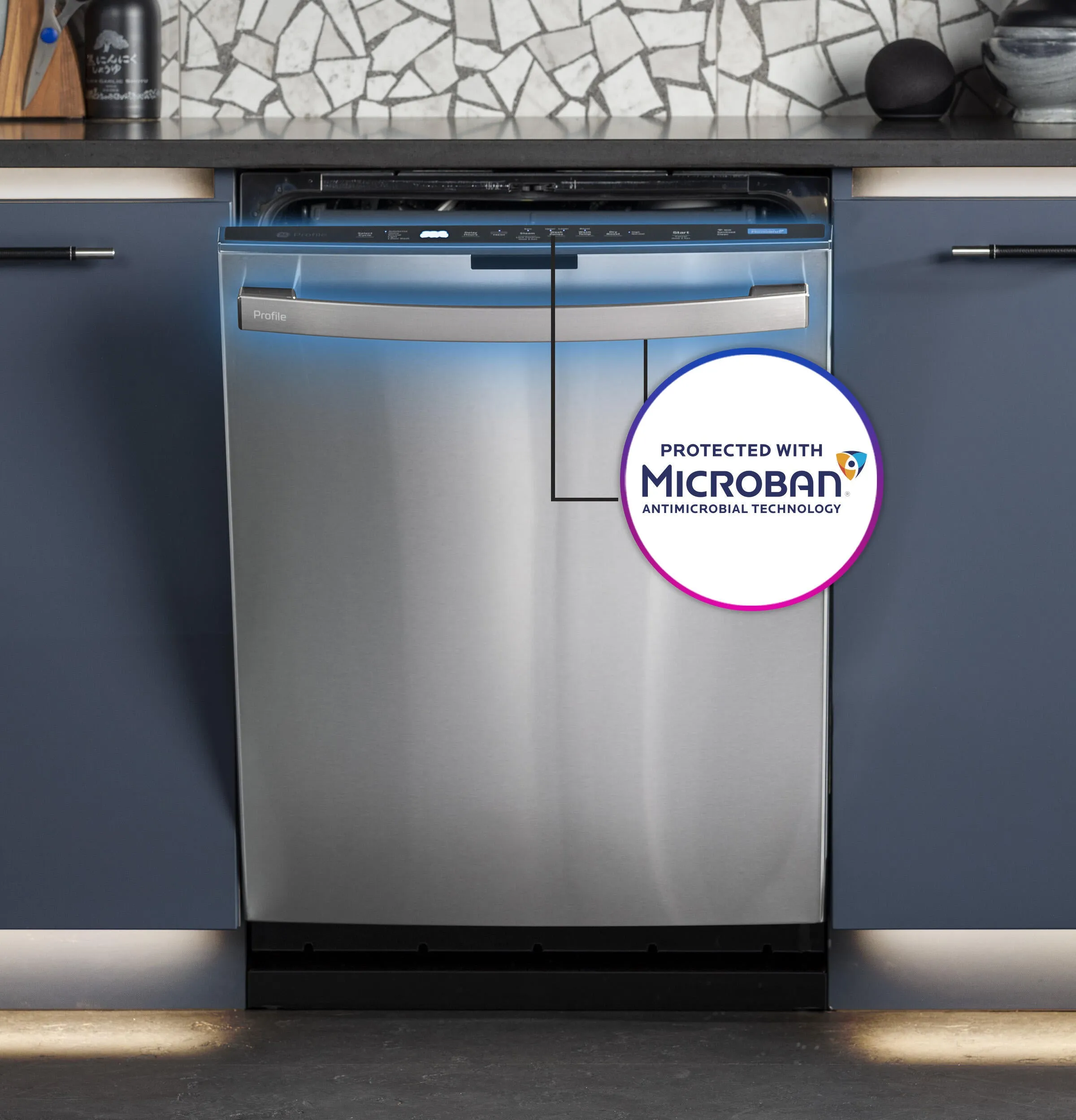 Ge Appliances PDT755SYRFS Ge Profile&#8482; Ultrafresh System Dishwasher With Stainless Steel Interior
