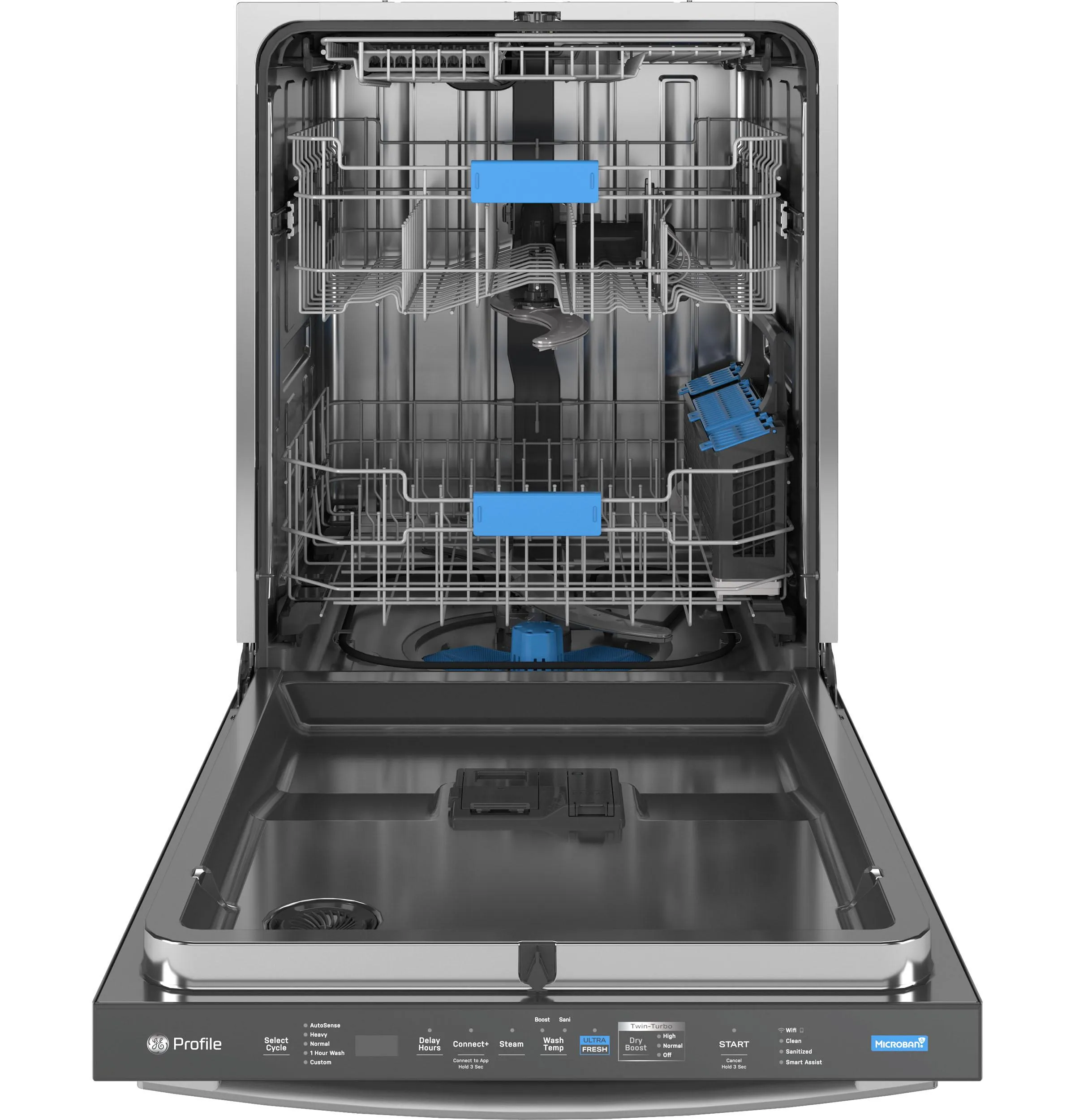 Ge Appliances PDT755SYVFS Ge Profile&#8482; Energy Star Smart Ultrafresh System Dishwasher With Microban&#8482; Antimicrobial Technology With Deep Clean Washing 3Rd Rack, 42 Dba