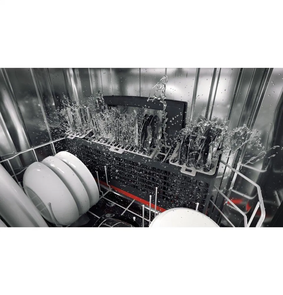 Ge Appliances PDT775SYNFS Ge Profile&#8482; Fingerprint Resistant Top Control With Stainless Steel Interior Dishwasher With Sanitize Cycle & Twin Turbo Dry Boost
