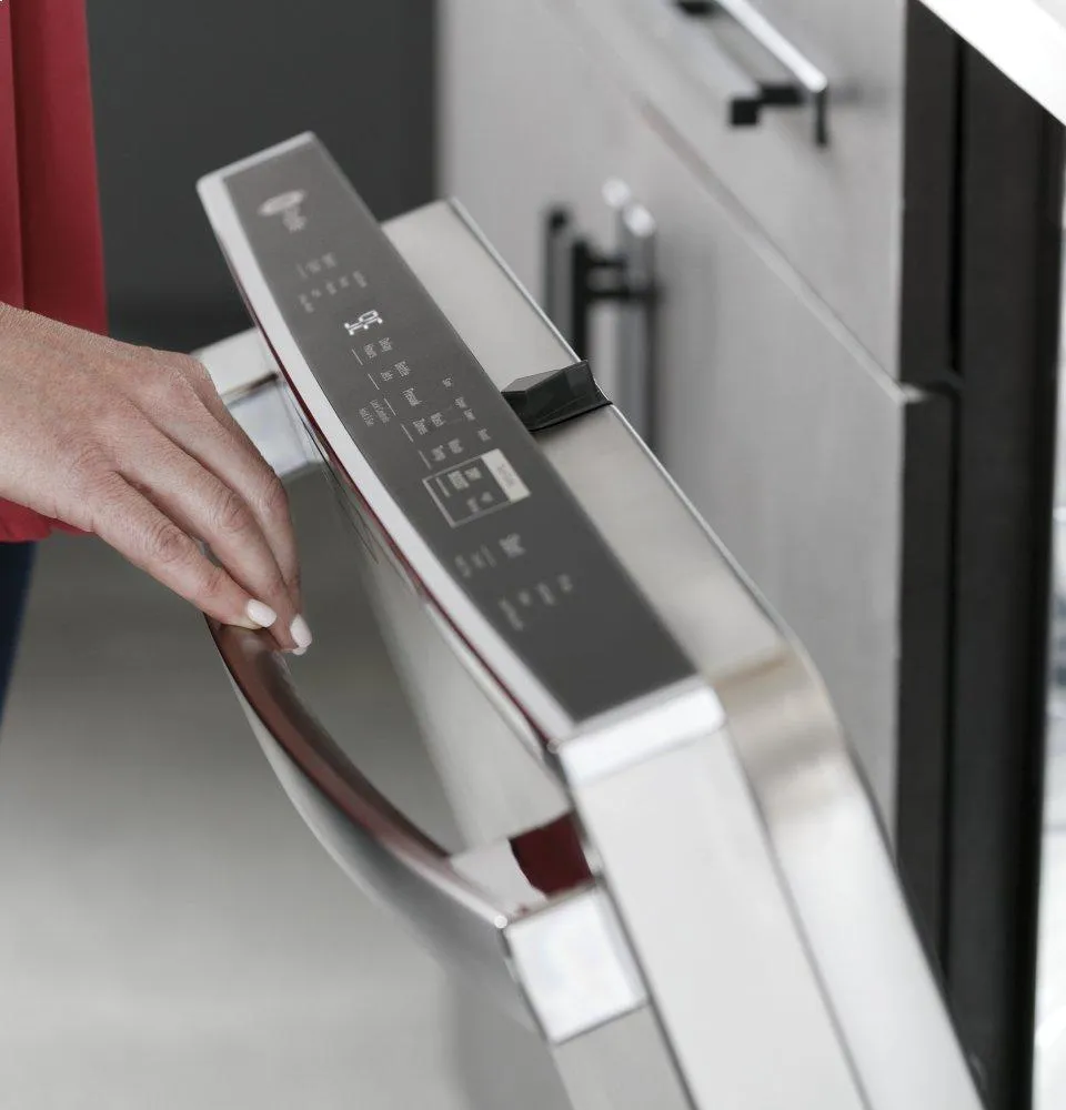 Ge Appliances PDT775SYNFS Ge Profile&#8482; Fingerprint Resistant Top Control With Stainless Steel Interior Dishwasher With Sanitize Cycle & Twin Turbo Dry Boost