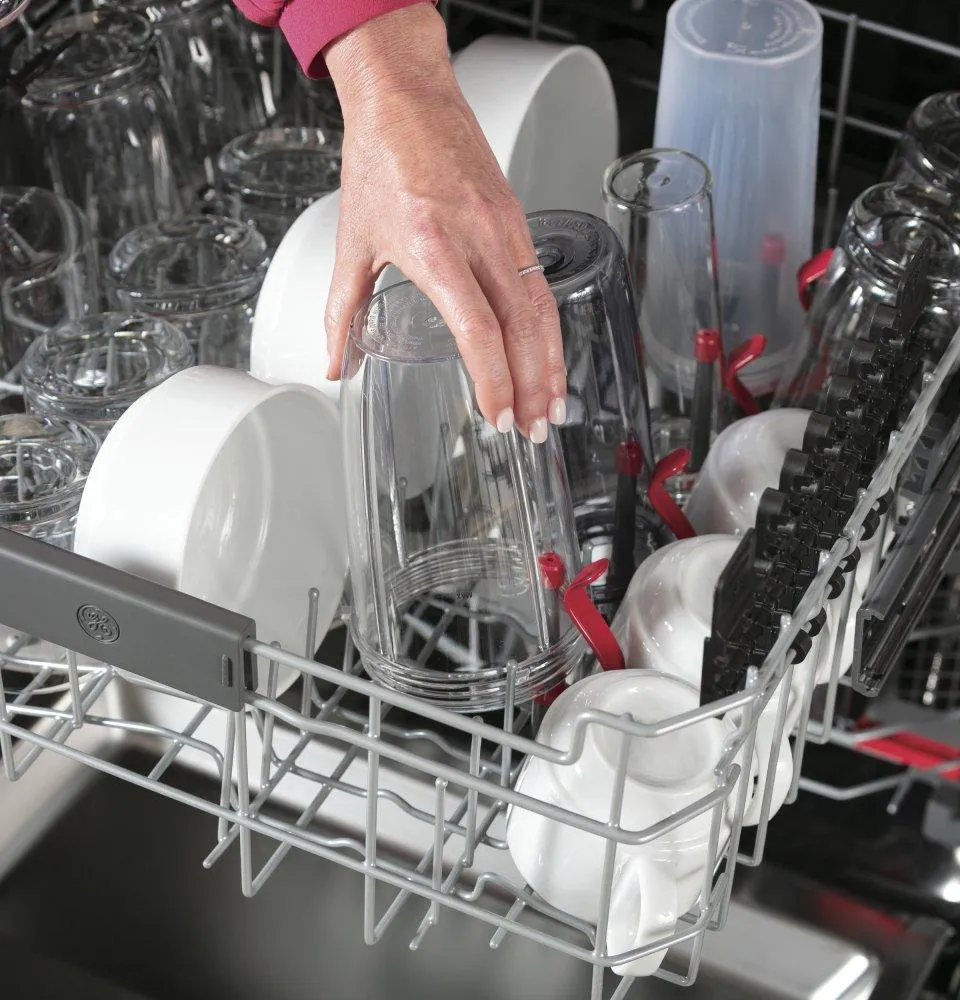 Ge Appliances PDT775SYNFS Ge Profile&#8482; Fingerprint Resistant Top Control With Stainless Steel Interior Dishwasher With Sanitize Cycle & Twin Turbo Dry Boost