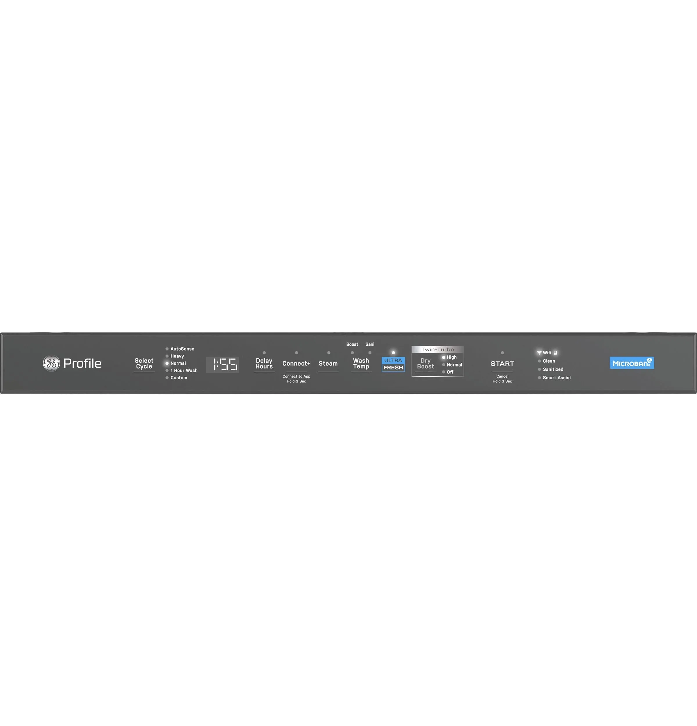 Ge Appliances PDT795SBVTS Ge Profile&#8482; Energy Star Smart Ultrafresh System Dishwasher With Microban&#8482; Antimicrobial Technology With Deep Clean Washing 3Rd Rack, 39 Dba