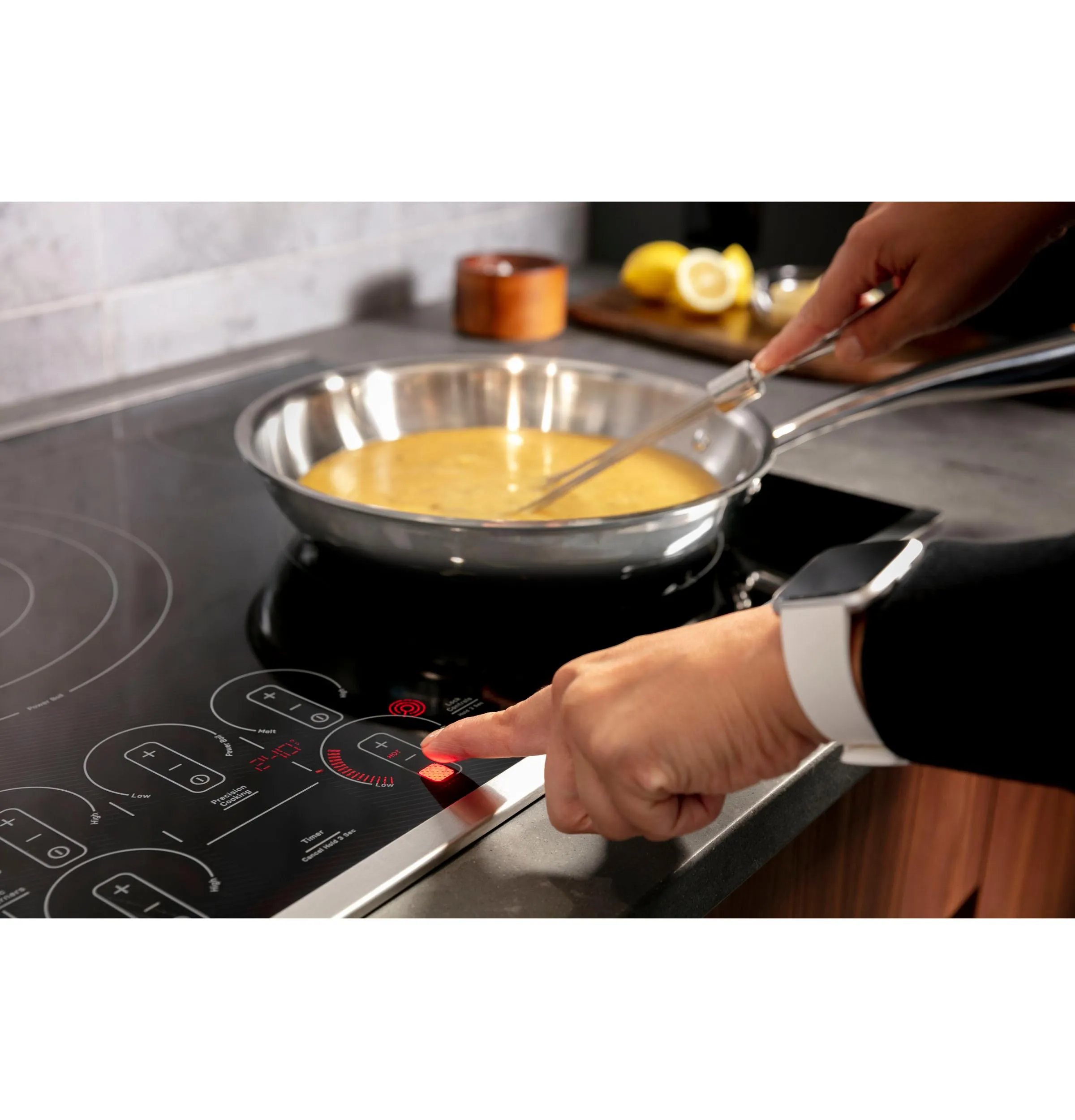 Ge Appliances PEP7030DTBB Ge Profile&#8482; 30" Built-In Touch Control Electric Cooktop