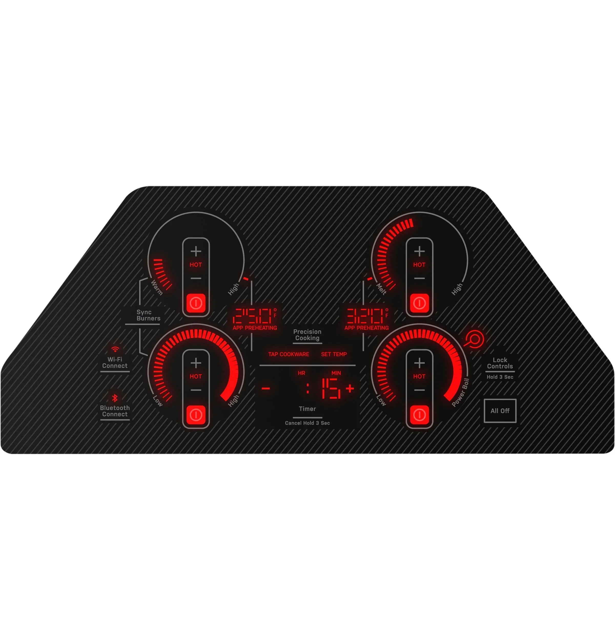 Ge Appliances PEP7030DTBB Ge Profile&#8482; 30" Built-In Touch Control Electric Cooktop