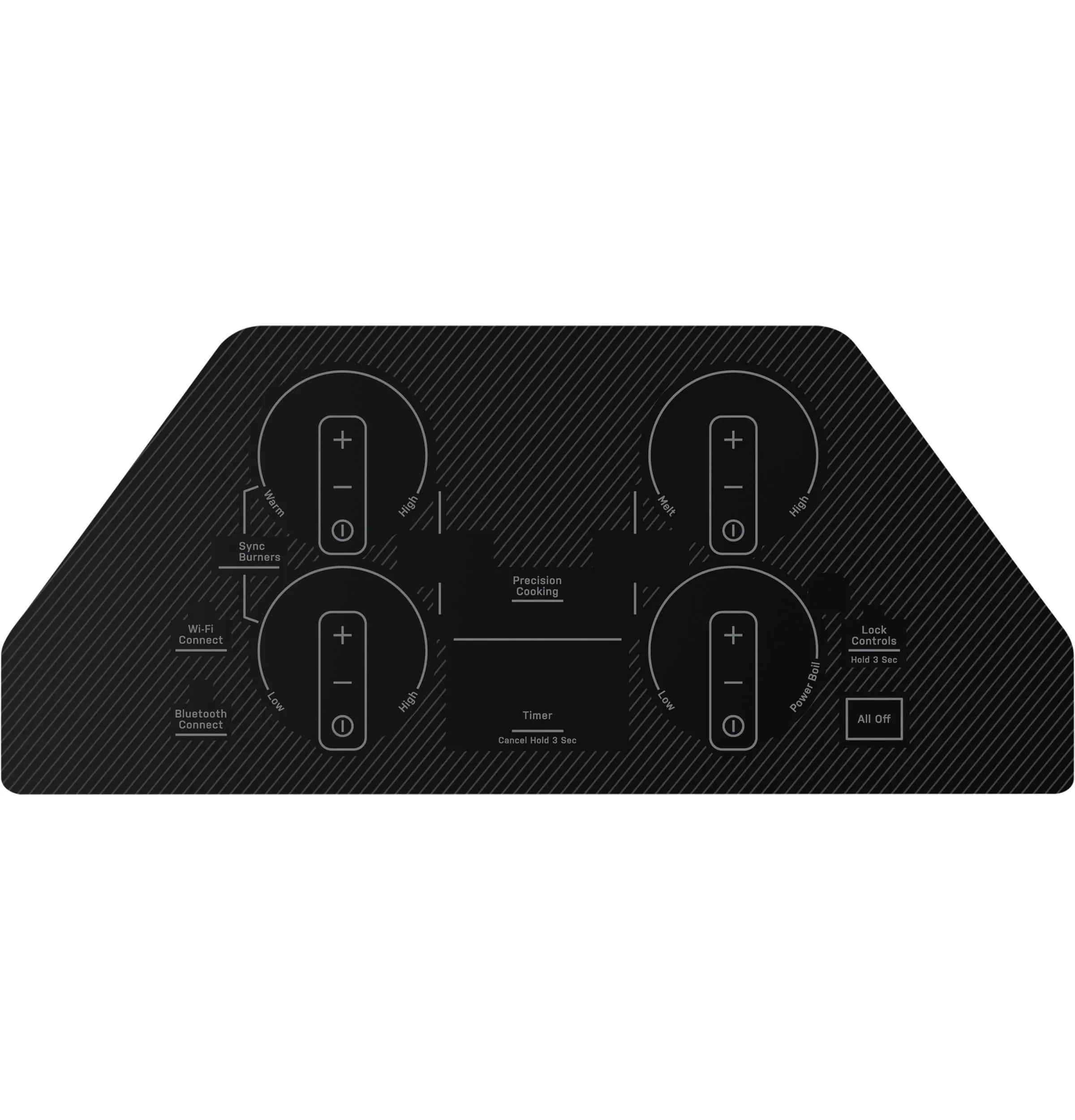 Ge Appliances PEP7030DTBB Ge Profile&#8482; 30" Built-In Touch Control Electric Cooktop