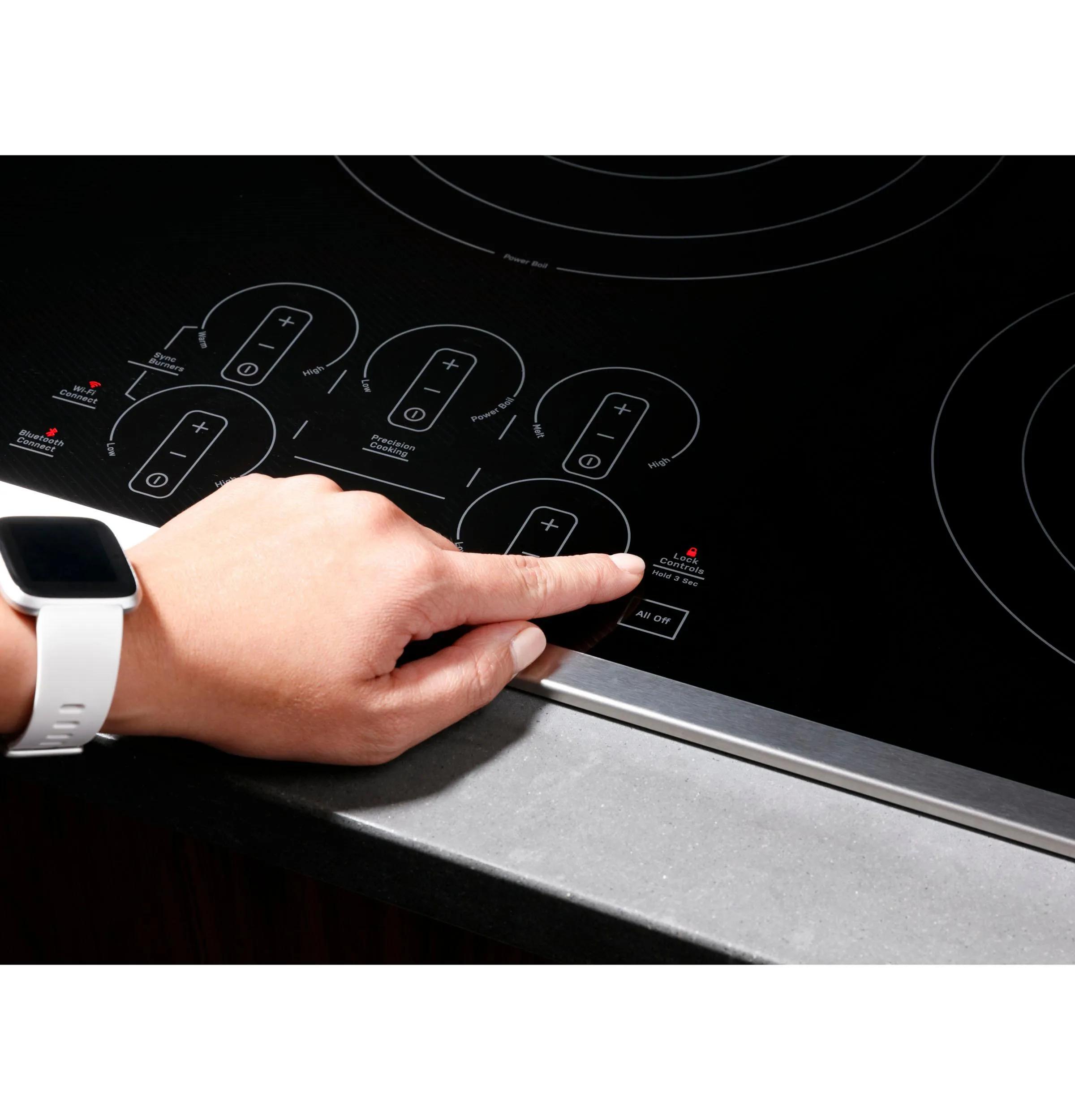 Ge Appliances PEP7030DTBB Ge Profile&#8482; 30" Built-In Touch Control Electric Cooktop
