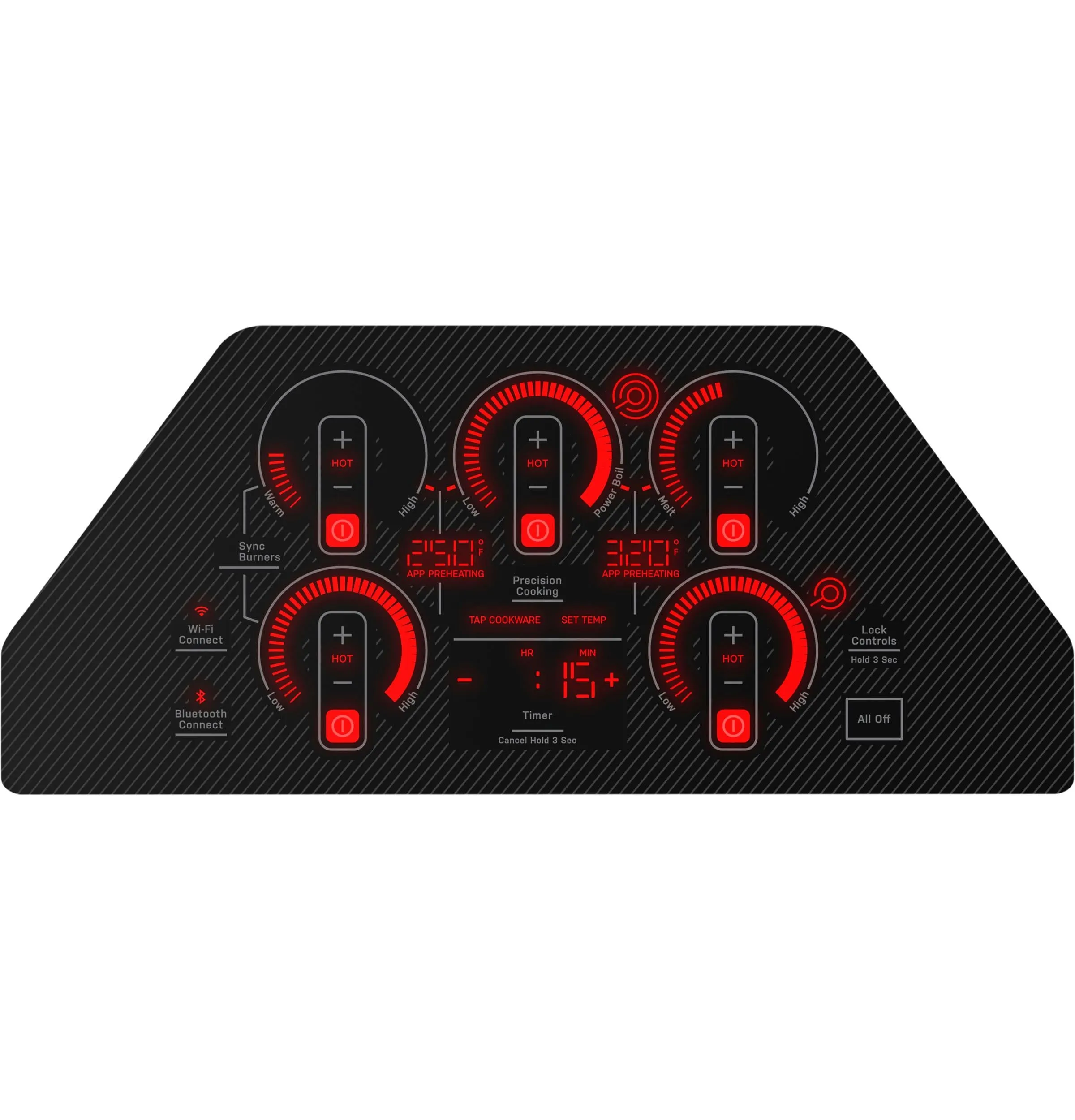 Ge Appliances PEP9030DTBB Ge Profile&#8482; 30" Built-In Touch Control Electric Cooktop