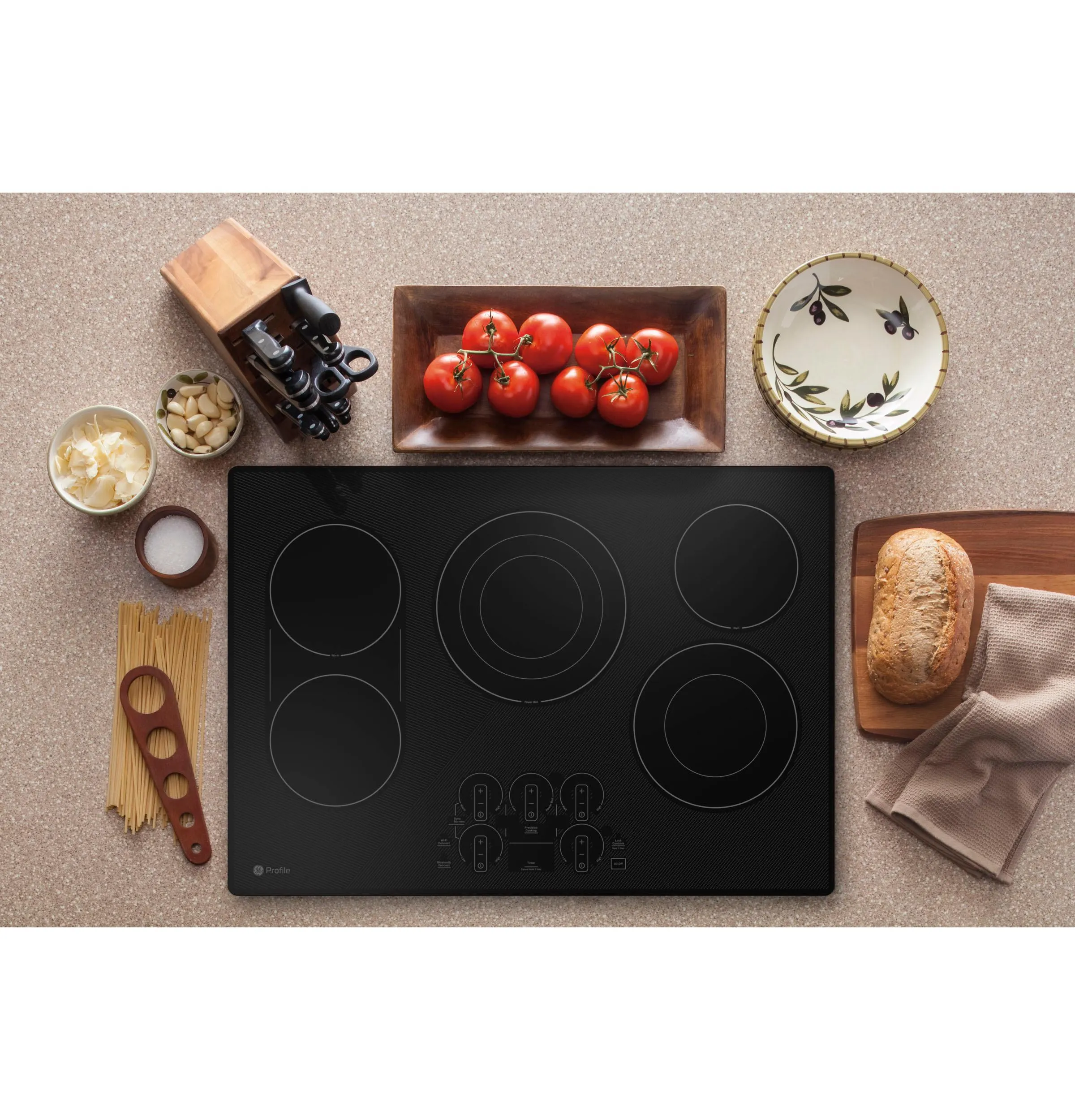 Ge Appliances PEP9030DTBB Ge Profile&#8482; 30" Built-In Touch Control Electric Cooktop