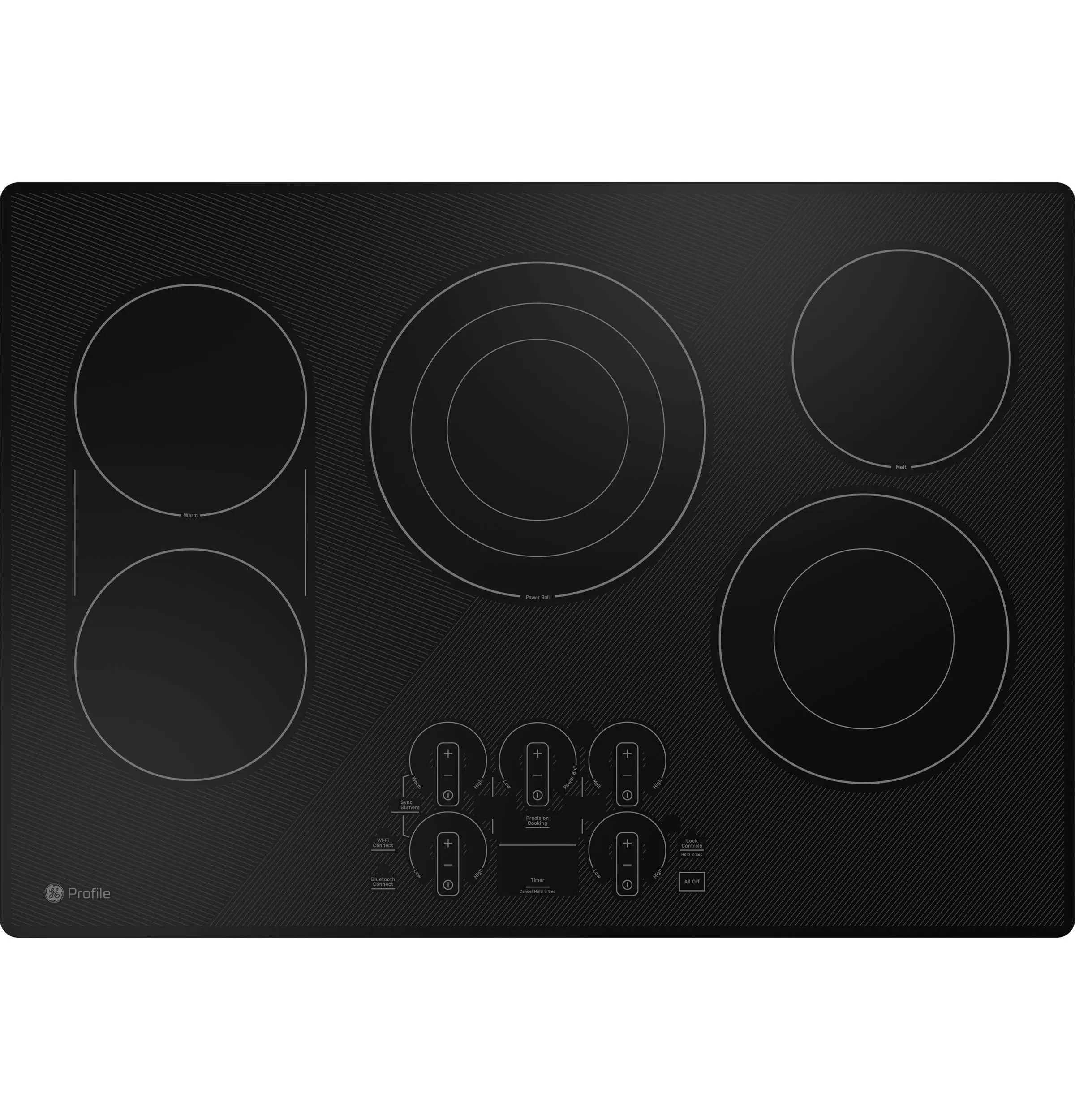 Ge Appliances PEP9030DTBB Ge Profile&#8482; 30" Built-In Touch Control Electric Cooktop
