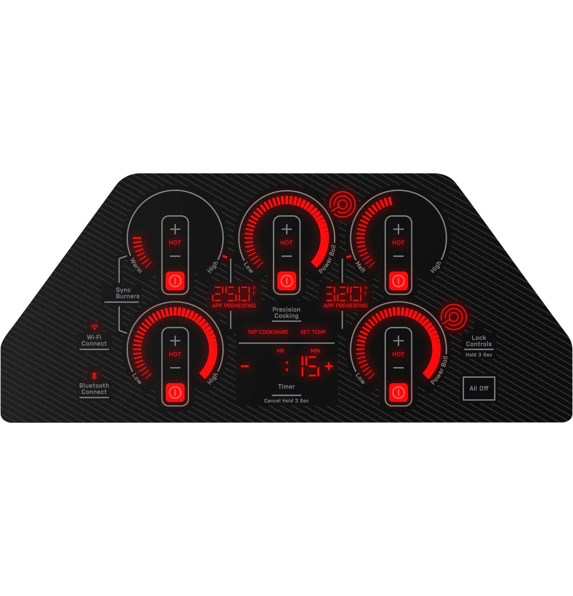 Ge Appliances PEP9036STSS Ge Profile&#8482; 36" Built-In Touch Control Cooktop