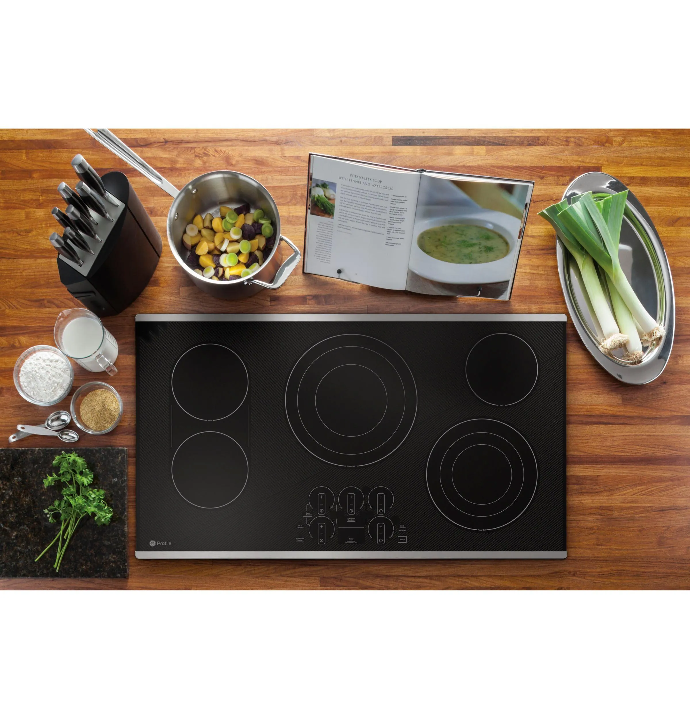 Ge Appliances PEP9036STSS Ge Profile&#8482; 36" Built-In Touch Control Cooktop