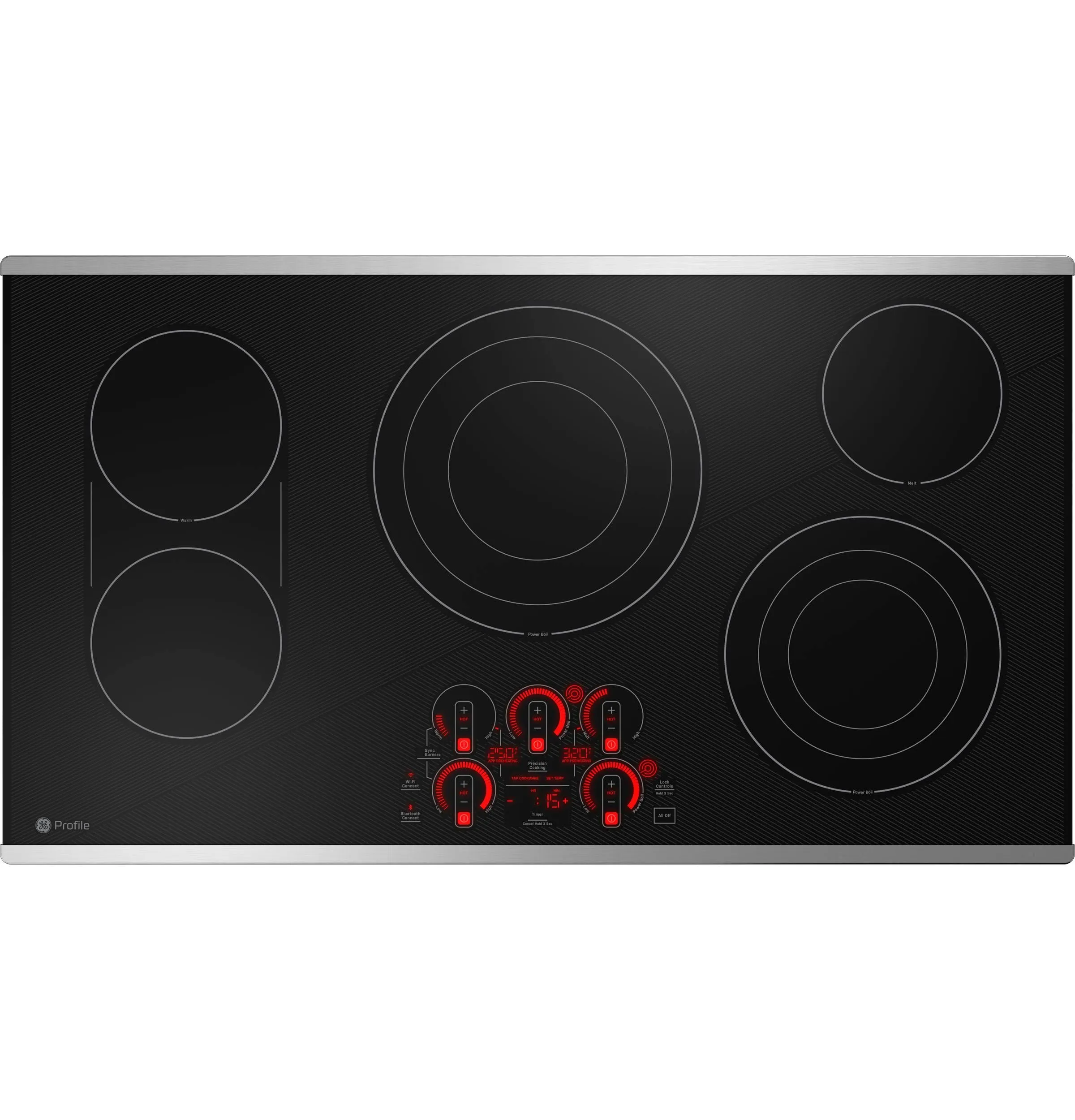 Ge Appliances PEP9036STSS Ge Profile&#8482; 36" Built-In Touch Control Cooktop