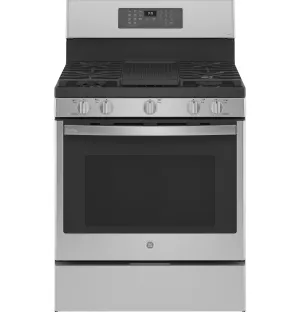 Ge Appliances PGB935YPFS Ge Profile&#8482; Smart 30" Free-Standing Self Clean Gas Fingerprint Resistant Range With No Preheat Air Fry