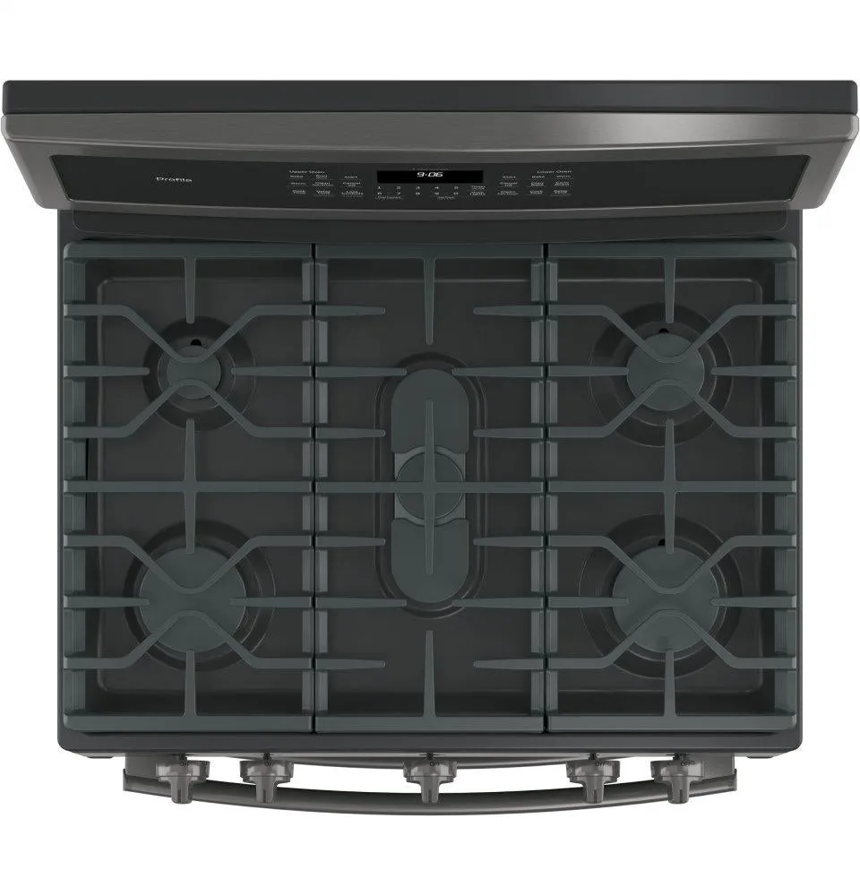Ge Appliances PGB960BEJTS Ge Profile&#8482; 30" Free-Standing Gas Double Oven Convection Range
