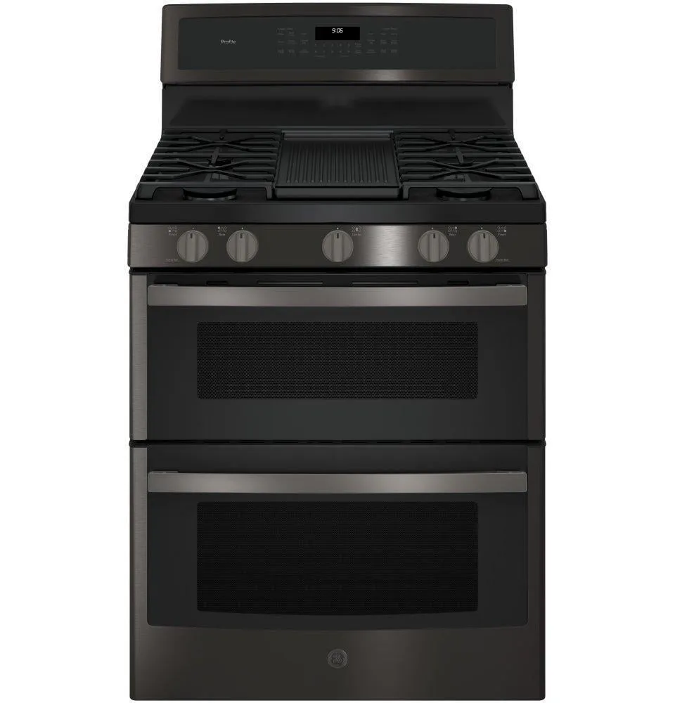 Ge Appliances PGB960BEJTS Ge Profile&#8482; 30" Free-Standing Gas Double Oven Convection Range