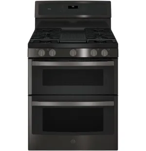 Ge Appliances PGB960BEJTS Ge Profile&#8482; 30" Free-Standing Gas Double Oven Convection Range