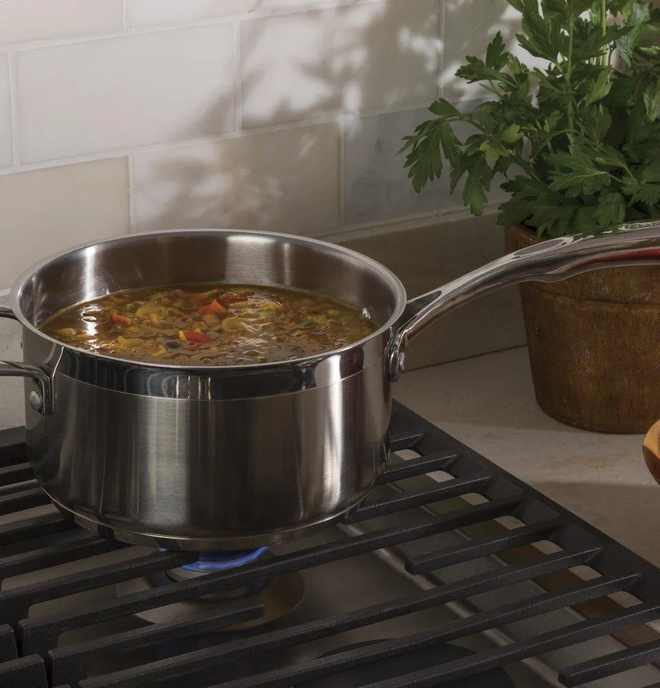 Ge Appliances PGP7036SLSS Ge Profile&#8482; 36" Built-In Gas Cooktop With Optional Extra-Large Cast Iron Griddle