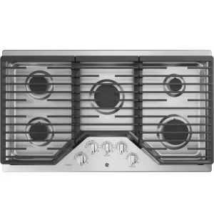 Ge Appliances PGP7036SLSS Ge Profile&#8482; 36" Built-In Gas Cooktop With Optional Extra-Large Cast Iron Griddle