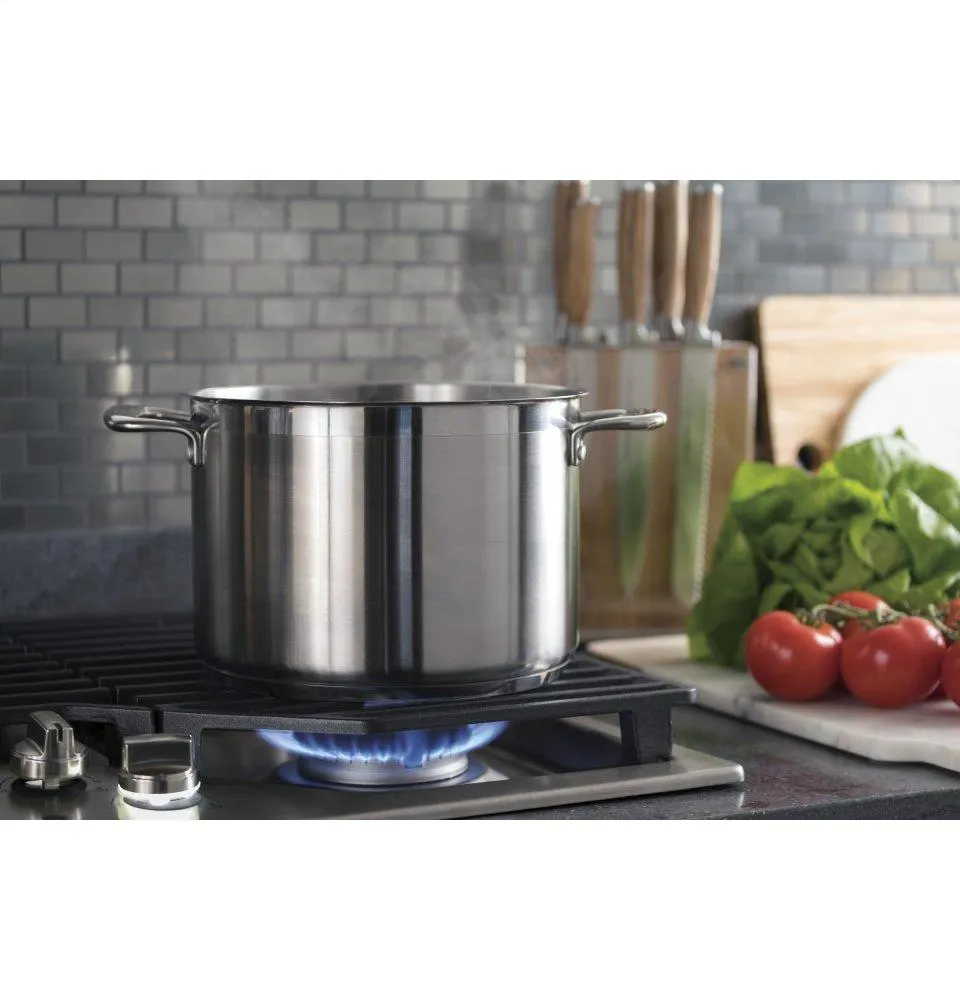 Ge Appliances PGP9030SLSS Ge Profile&#8482; 30" Built-In Tri-Ring Gas Cooktop With 5 Burners And Included Extra-Large Integrated Griddle