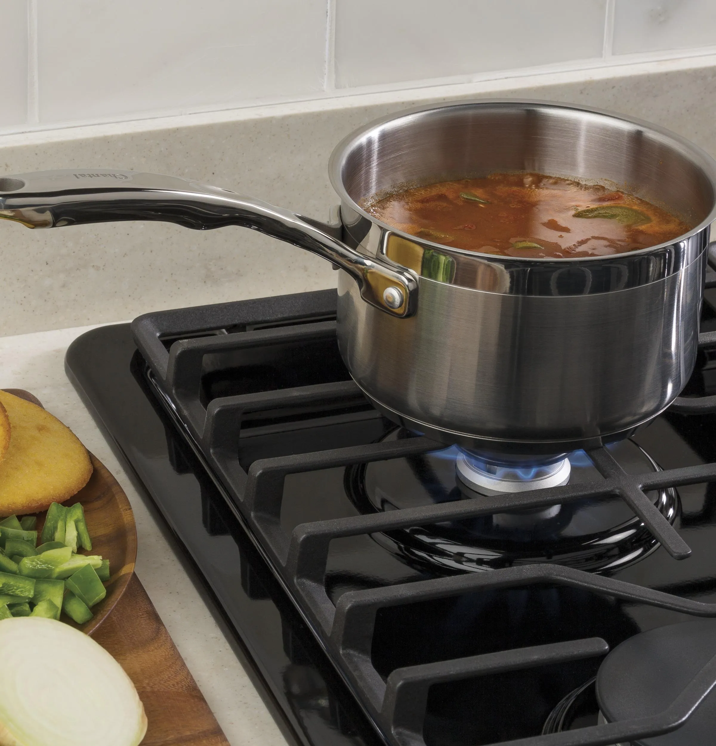Ge Appliances PGP9830DRBB Ge Profile&#8482; 30" Built-In Gas Downdraft Cooktop