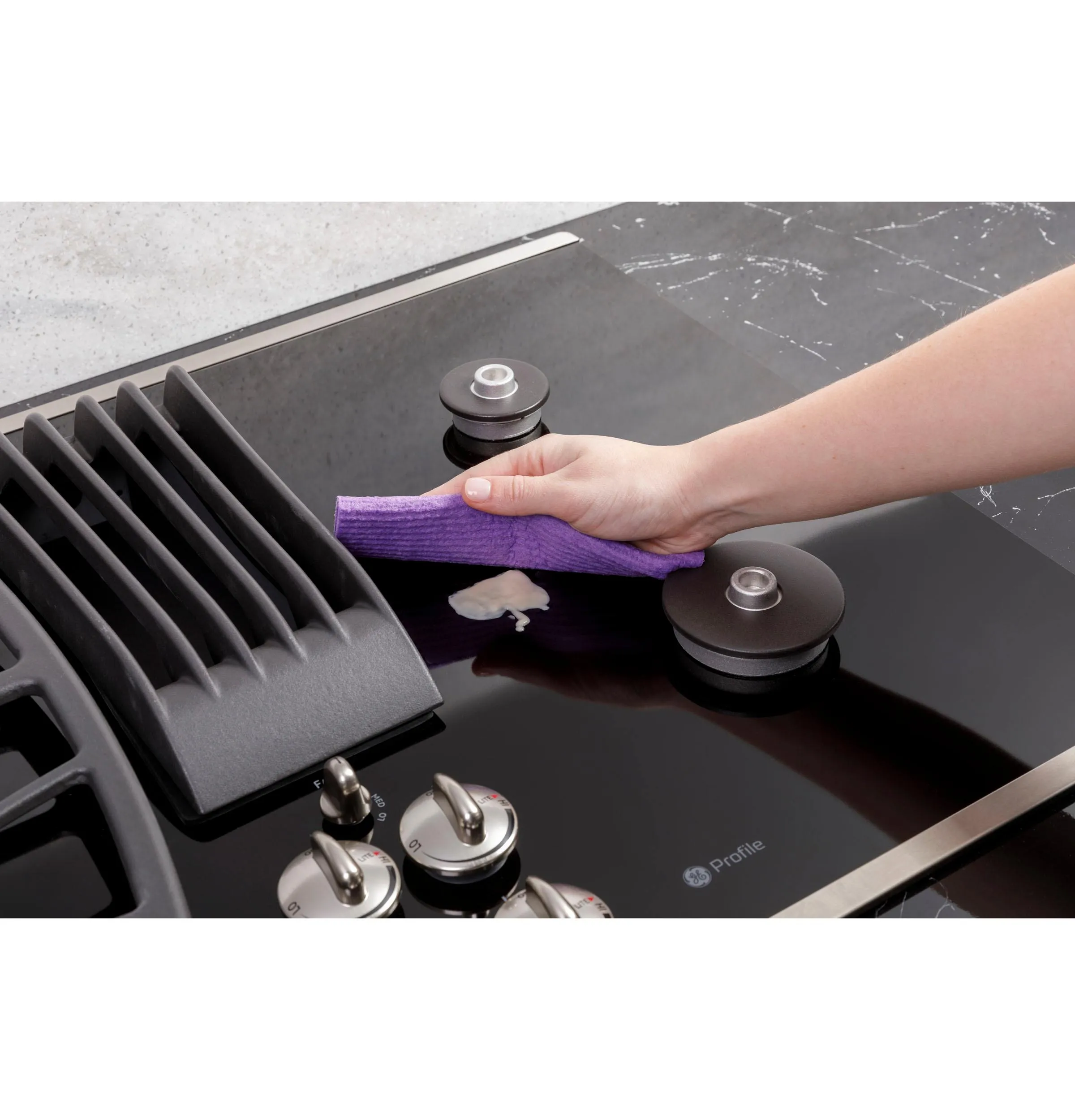 Ge Appliances PGP9830SRSS Ge Profile&#8482; 30" Built-In Gas Downdraft Cooktop