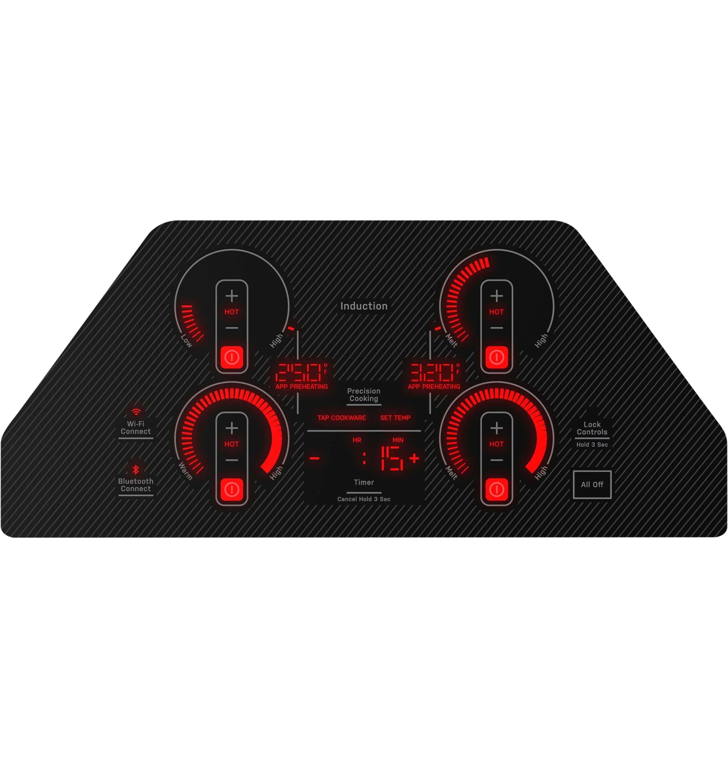 Ge Appliances PHP7030DTBB Ge Profile&#8482; 30" Built-In Touch Control Induction Cooktop