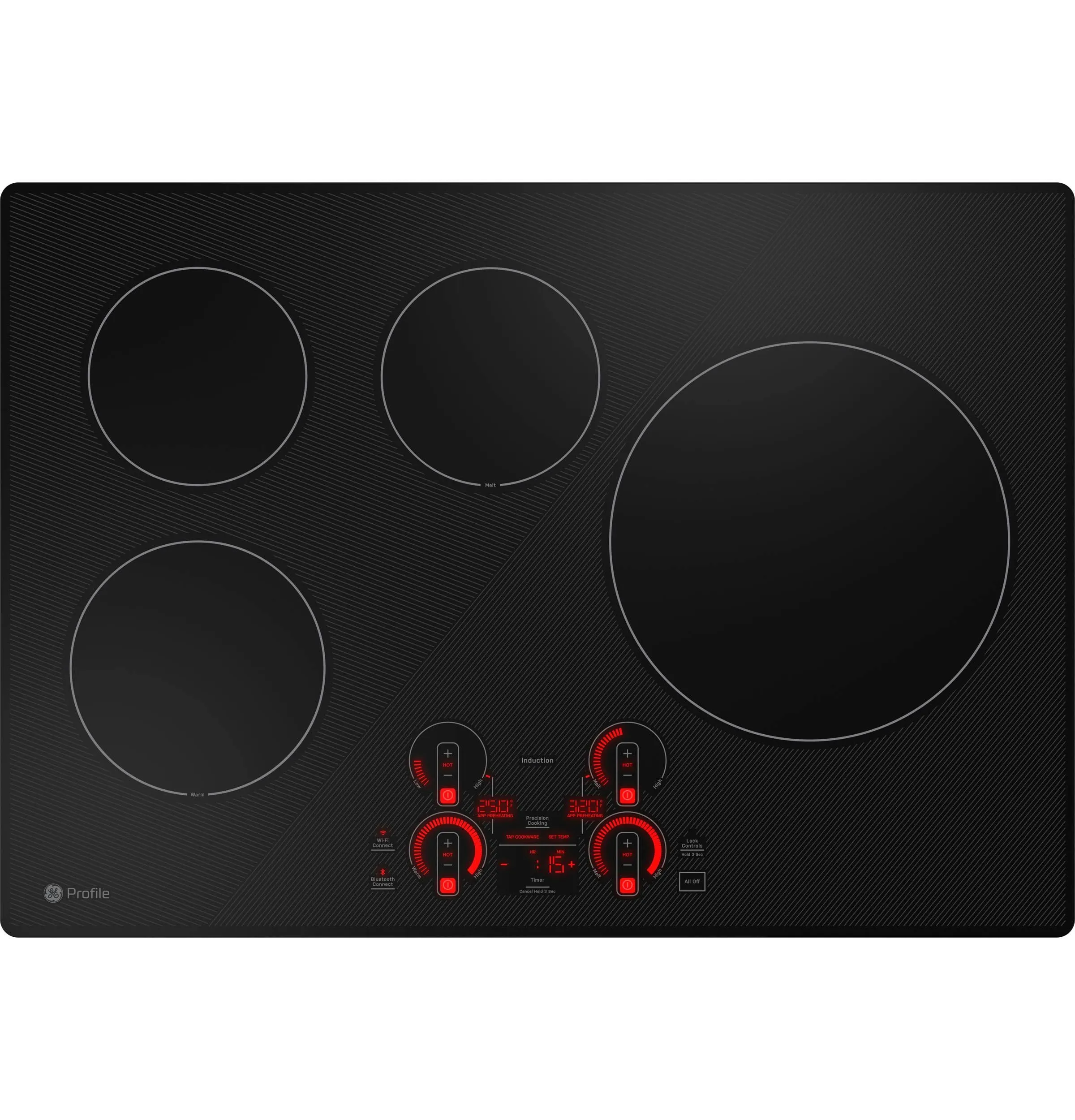 Ge Appliances PHP7030DTBB Ge Profile&#8482; 30" Built-In Touch Control Induction Cooktop