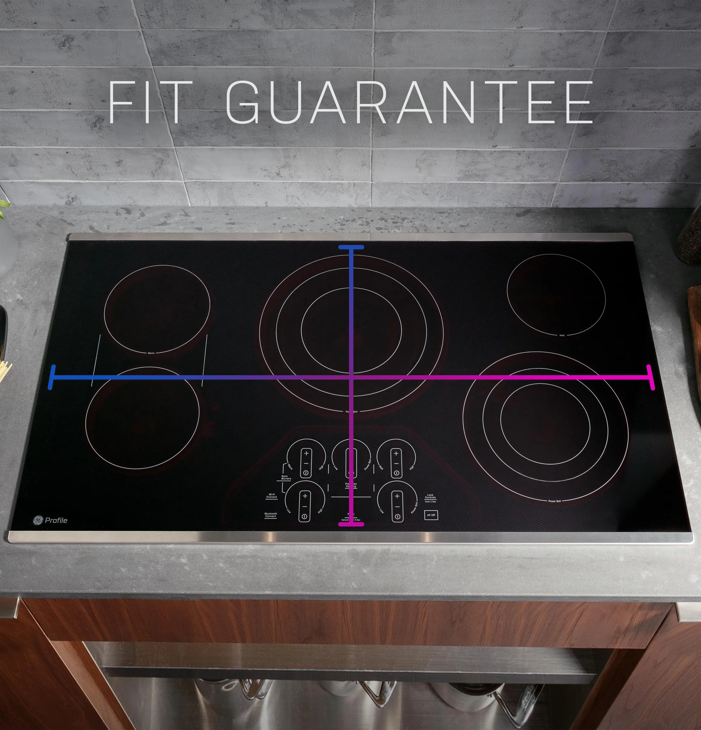 Ge Appliances PHP9036STSS Ge Profile&#8482; 36" Built-In Touch Control Induction Cooktop