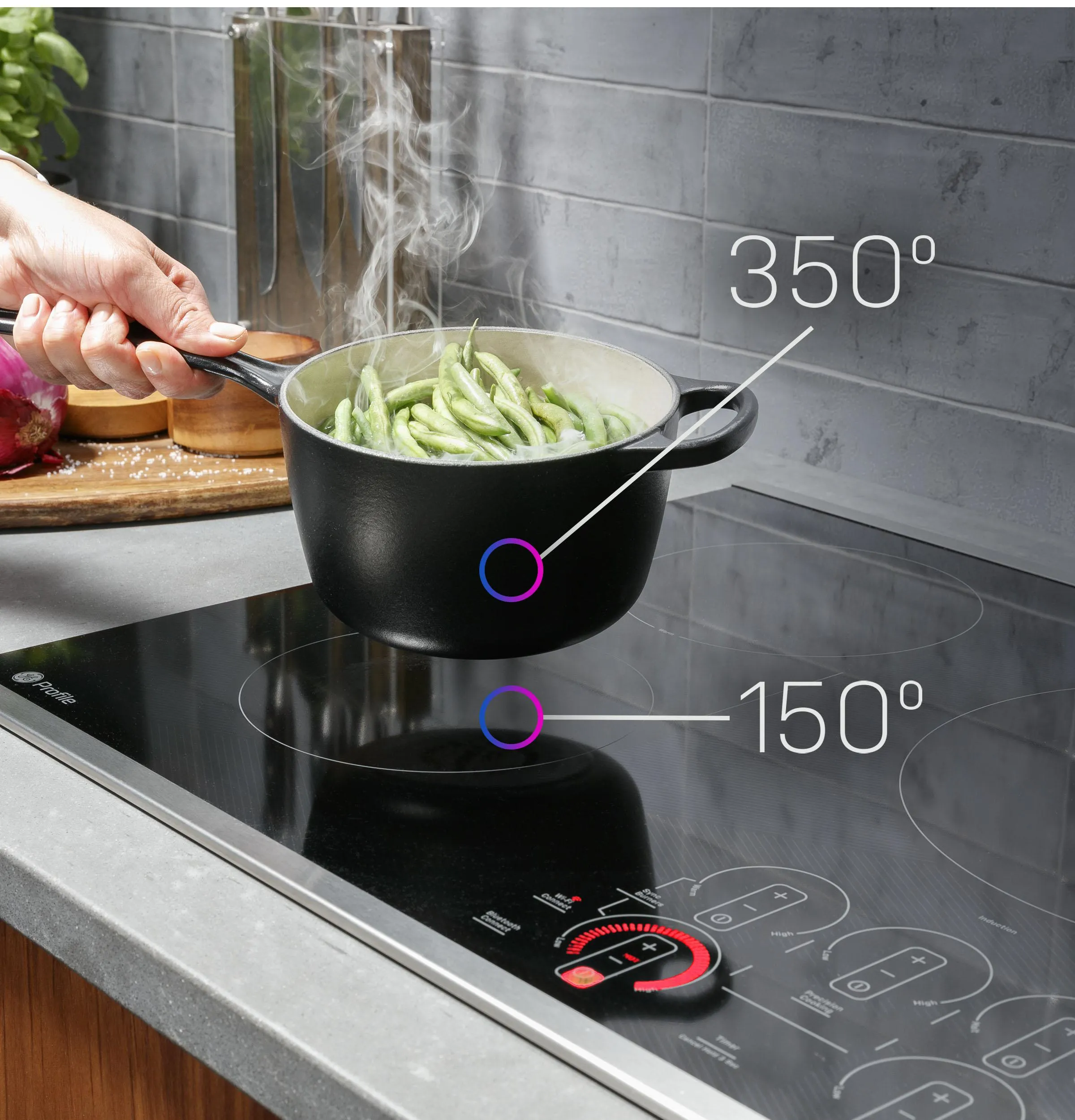 Ge Appliances PHP9036STSS Ge Profile&#8482; 36" Built-In Touch Control Induction Cooktop