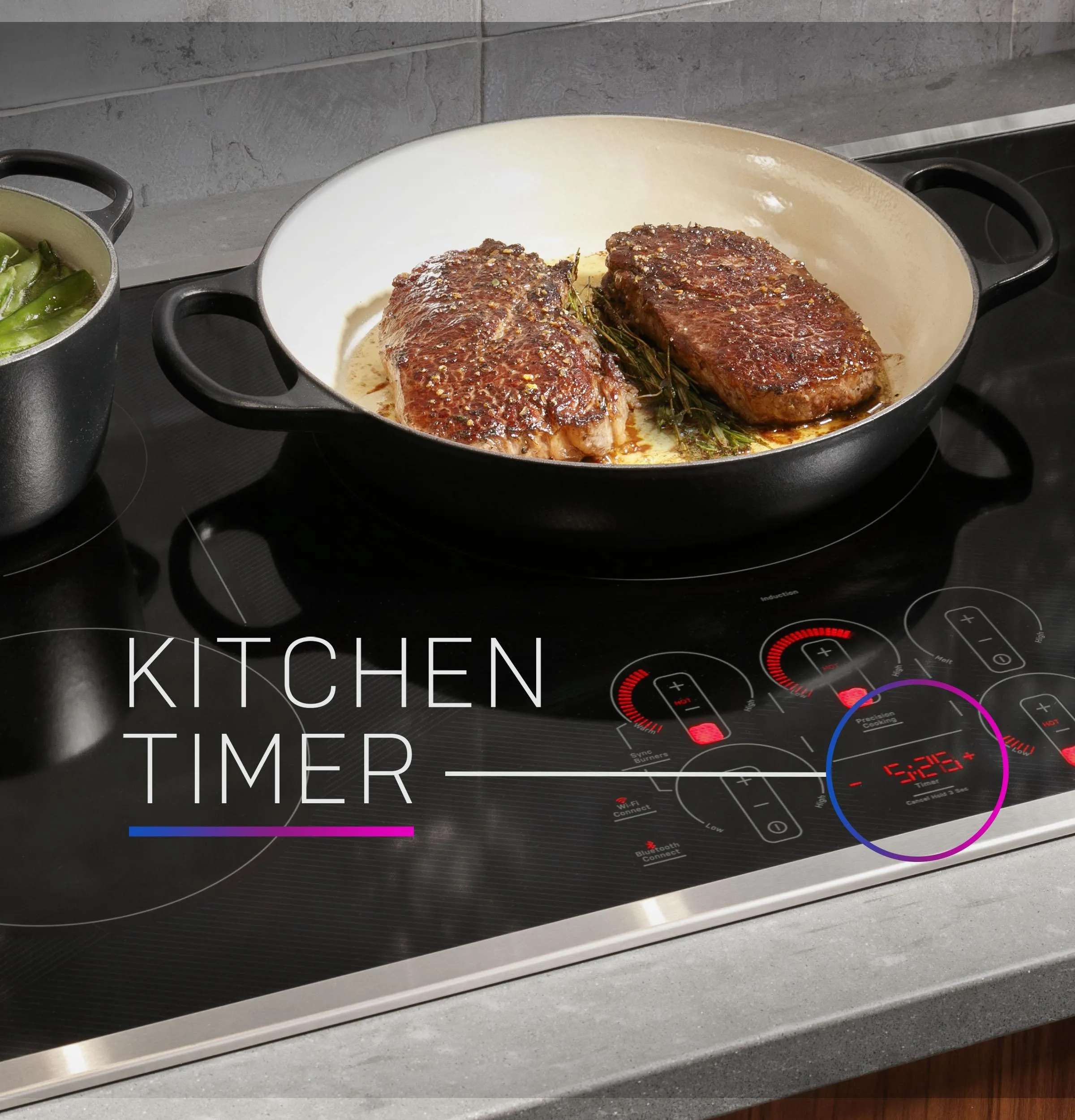 Ge Appliances PHP9036STSS Ge Profile&#8482; 36" Built-In Touch Control Induction Cooktop