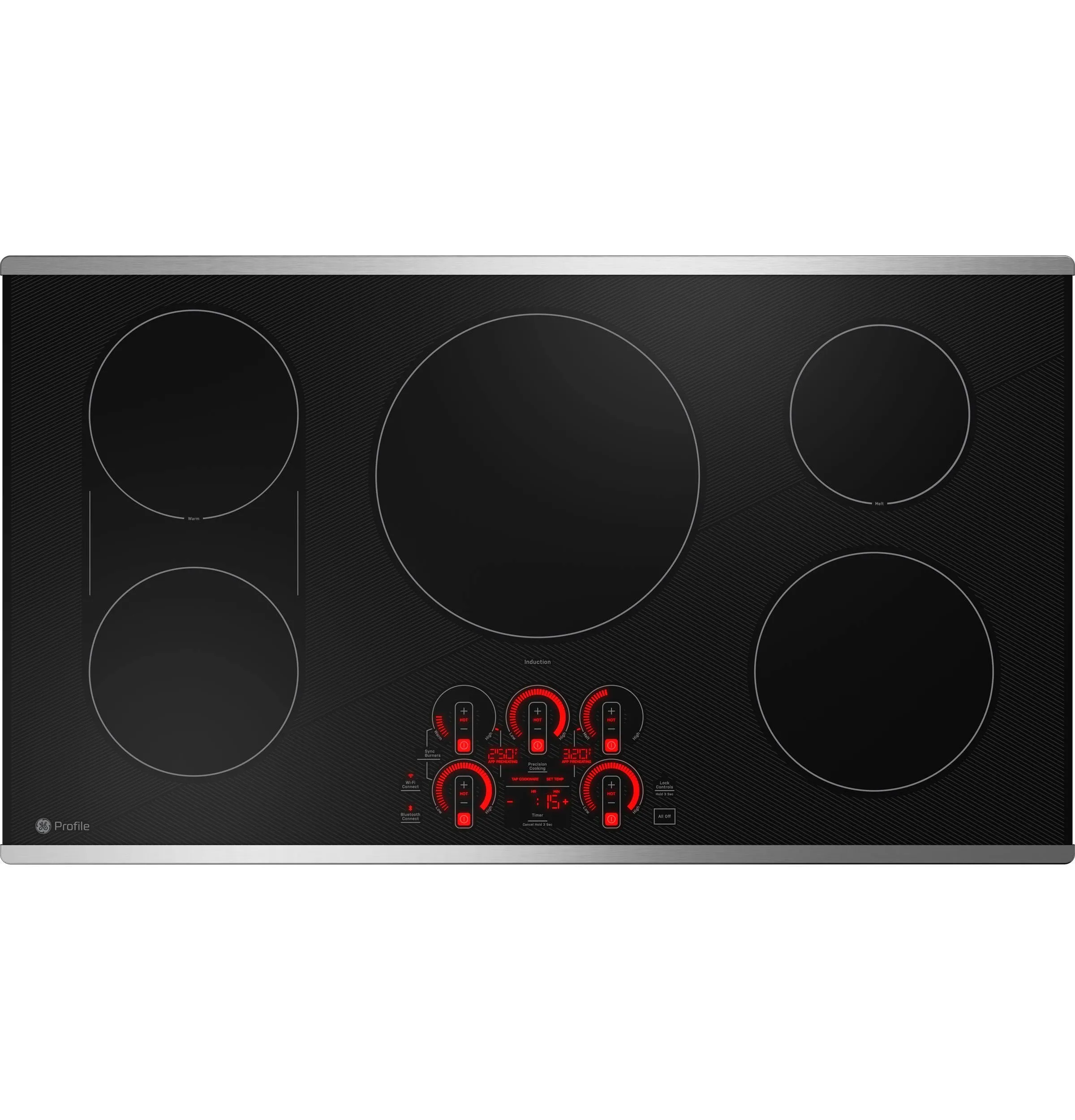 Ge Appliances PHP9036STSS Ge Profile&#8482; 36" Built-In Touch Control Induction Cooktop