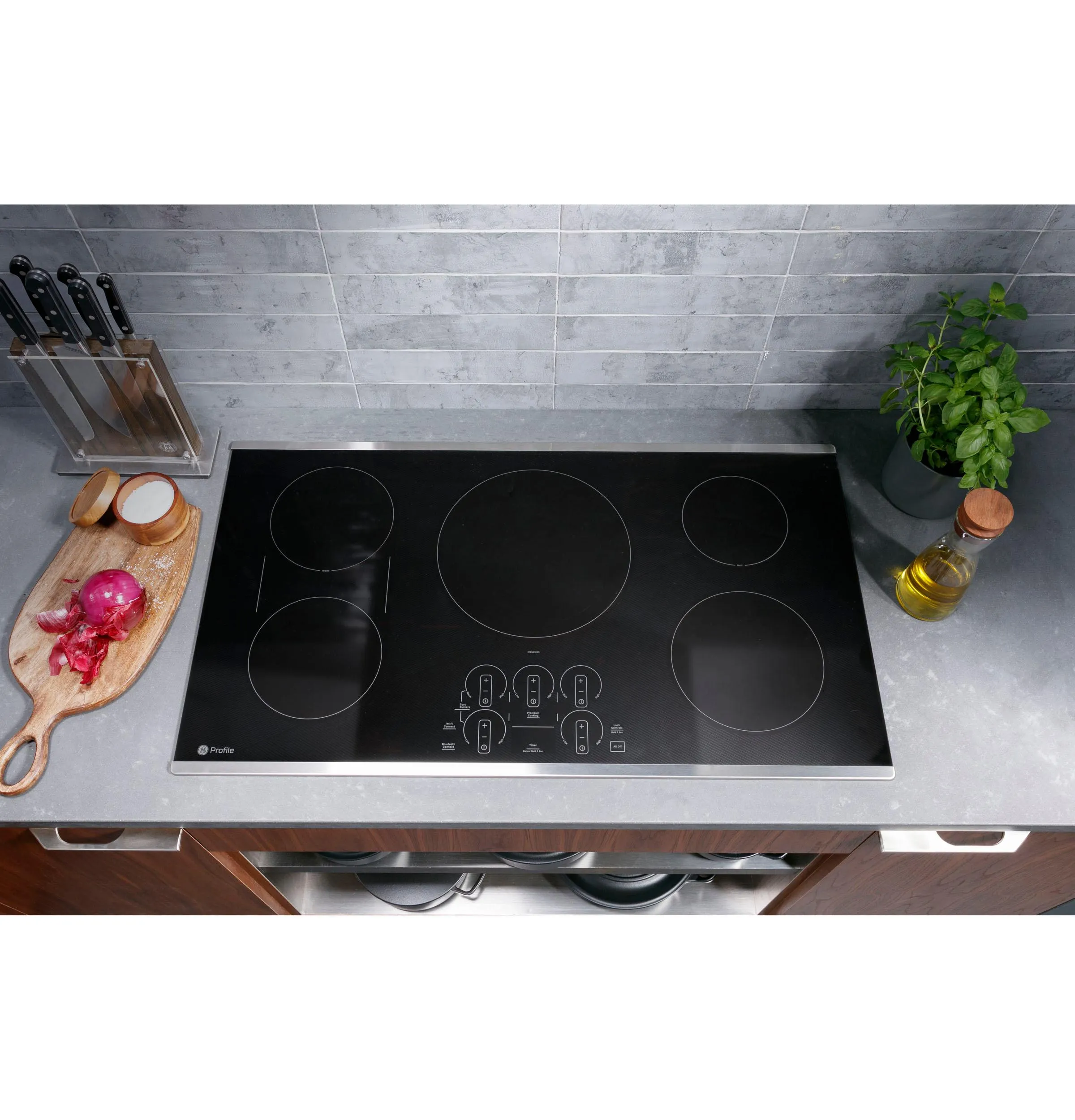 Ge Appliances PHP9036STSS Ge Profile&#8482; 36" Built-In Touch Control Induction Cooktop
