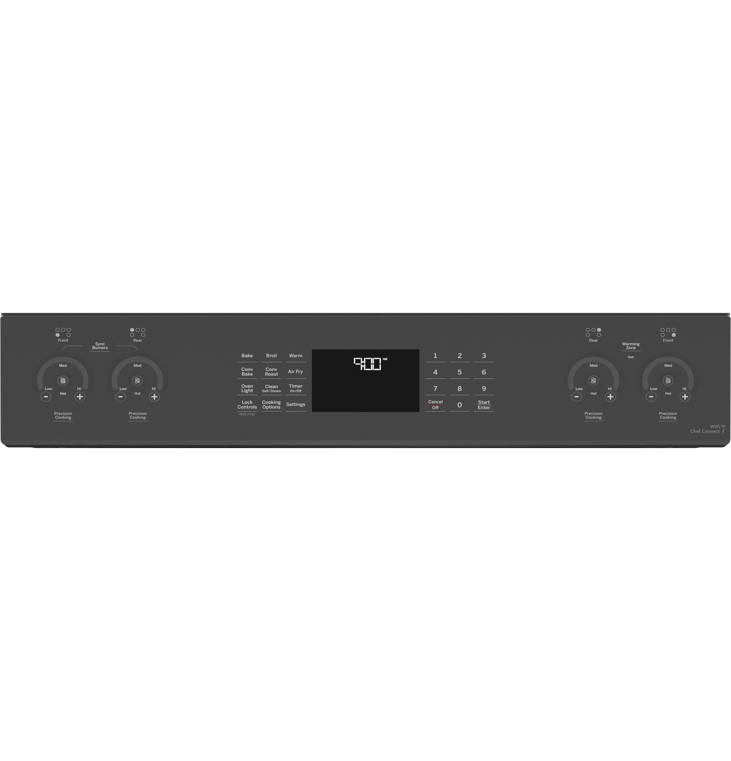 Ge Appliances PHS930BPTS Ge Profile&#8482; 30" Smart Slide-In Front-Control Induction And Convection Range With No Preheat Air Fry