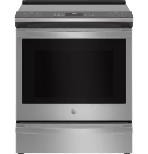 Ge Appliances PHS930YPFS Ge Profile&#8482; 30" Smart Slide-In Fingerprint Resistant Front-Control Induction And Convection Range With No Preheat Air Fry