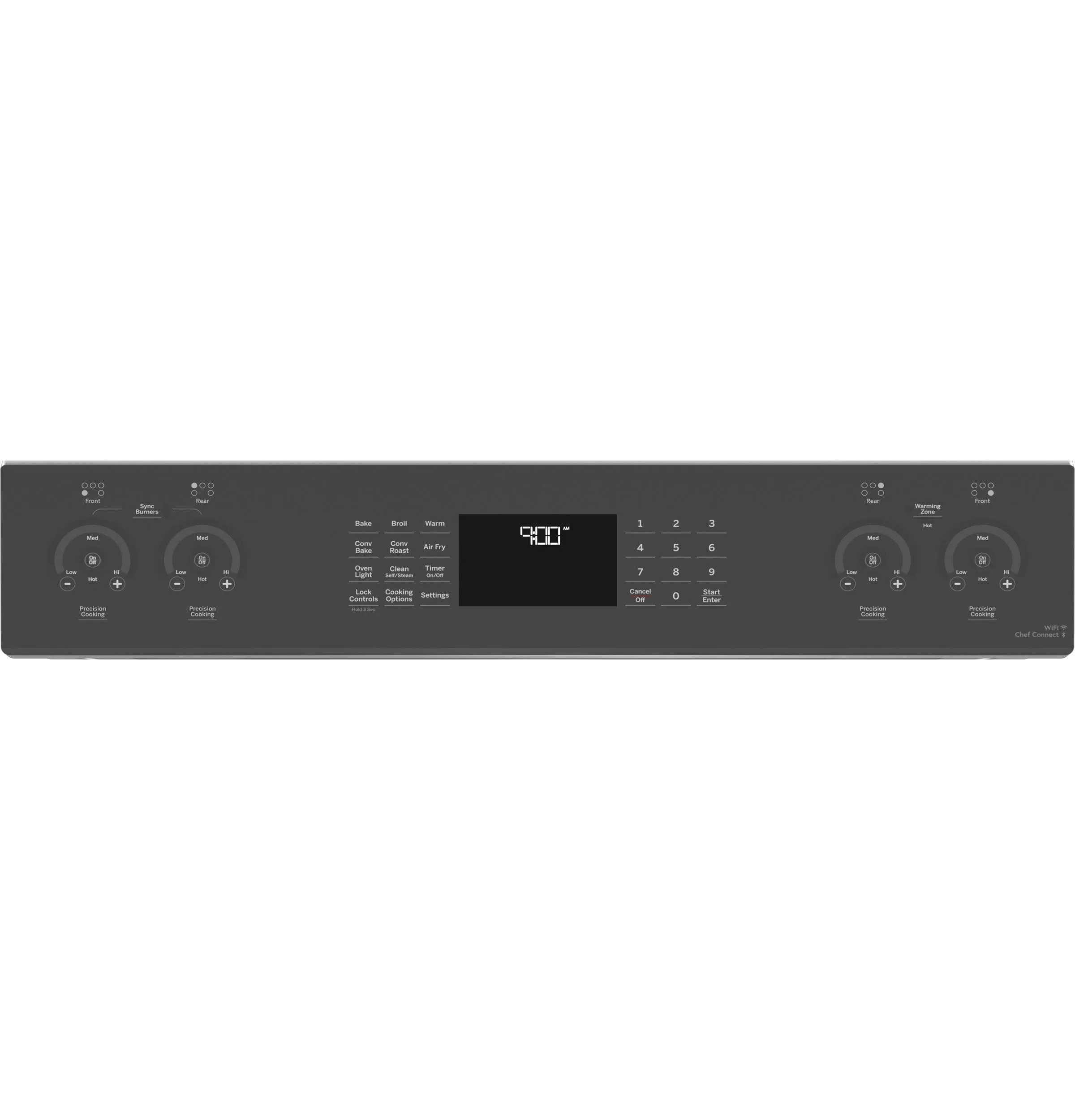 Ge Appliances PHS930YPFS Ge Profile&#8482; 30" Smart Slide-In Fingerprint Resistant Front-Control Induction And Convection Range With No Preheat Air Fry