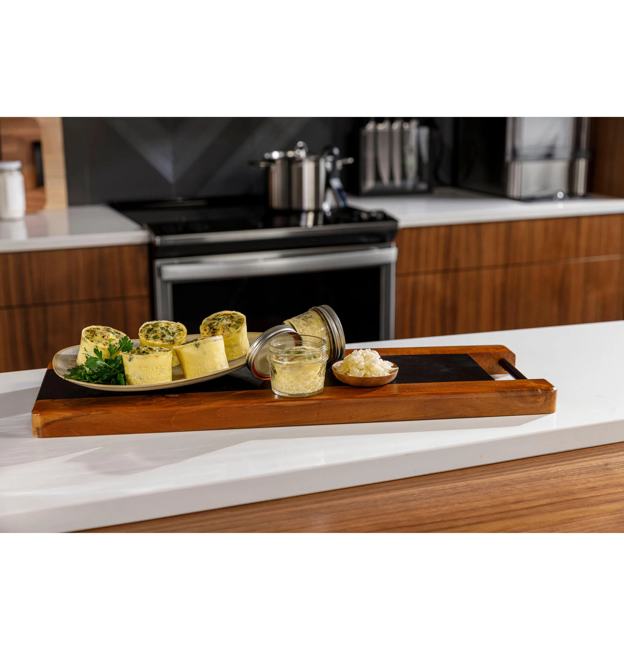 Ge Appliances PHS93XYPFS Ge Profile&#8482; 30" Smart Slide-In Front-Control Induction Fingerprint Resistant Range With In Oven Camera