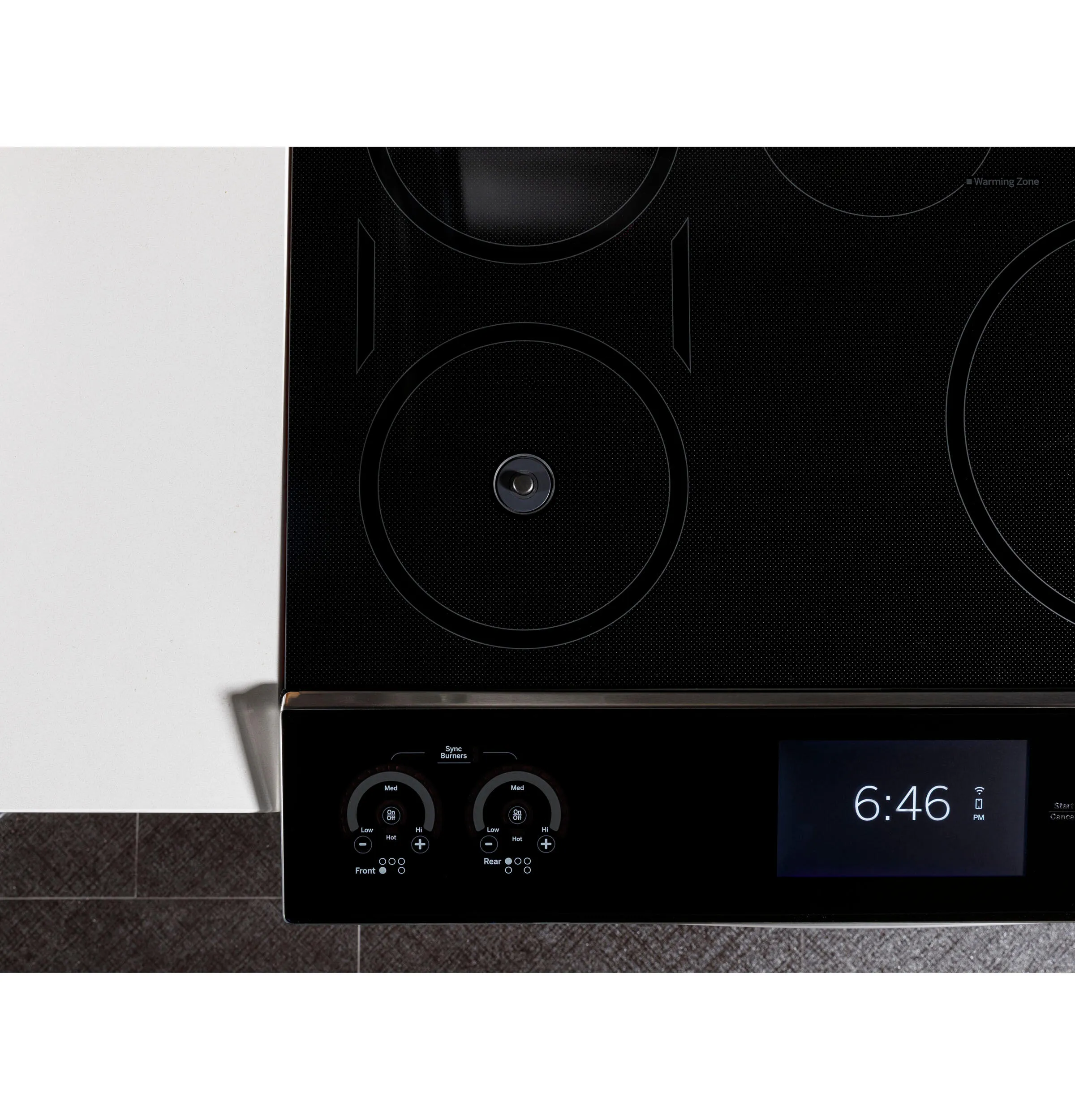 Ge Appliances PHS93XYPFS Ge Profile&#8482; 30" Smart Slide-In Front-Control Induction Fingerprint Resistant Range With In Oven Camera