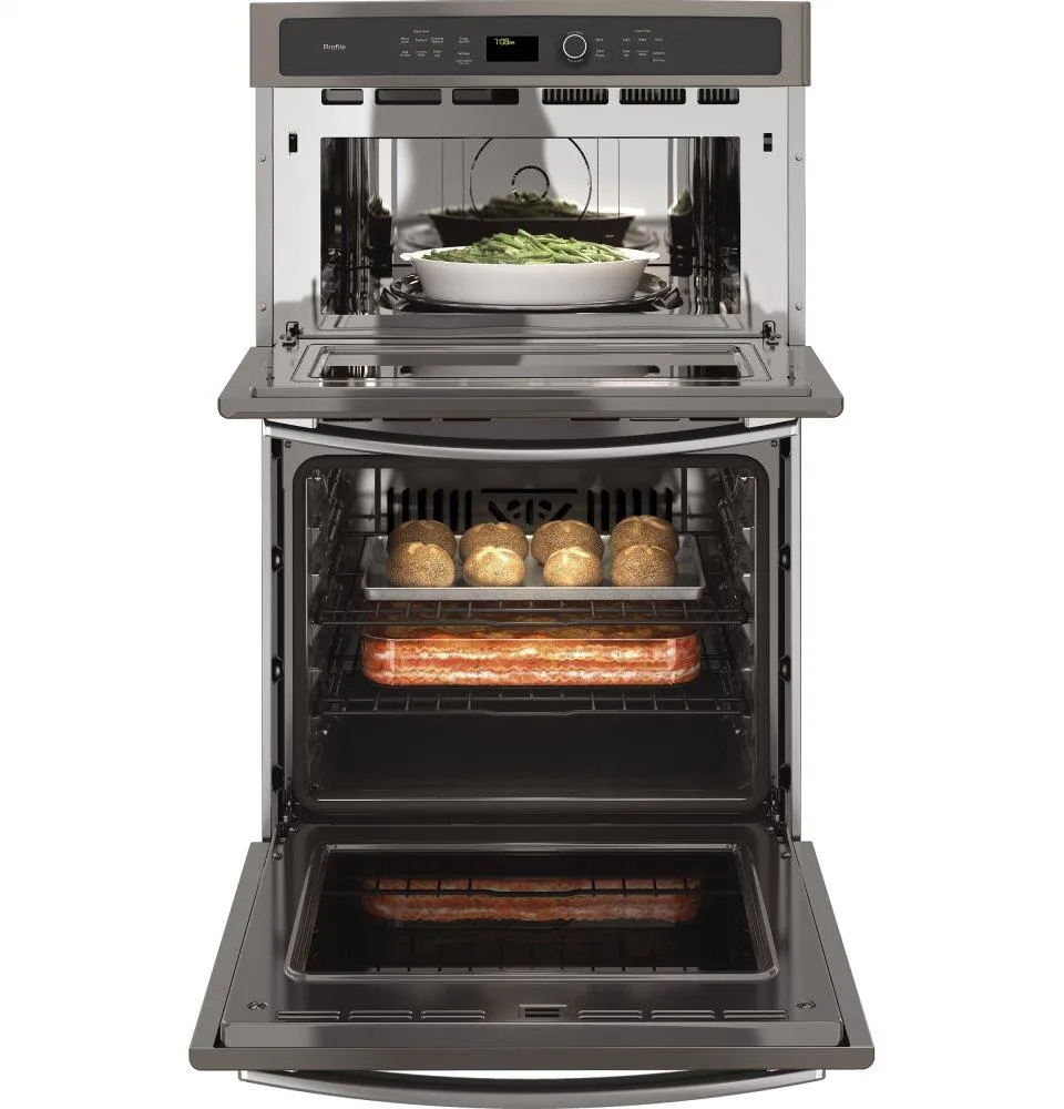 Ge Appliances PK7800EKES Ge Profile&#8482; 27" Built-In Combination Convection Microwave/Convection Wall Oven