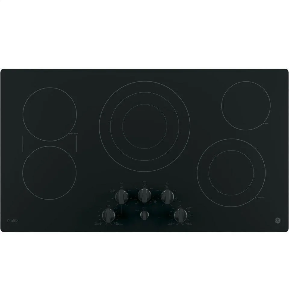 Ge Appliances PP7036DJBB Ge Profile&#8482; 36" Built-In Knob Control Cooktop