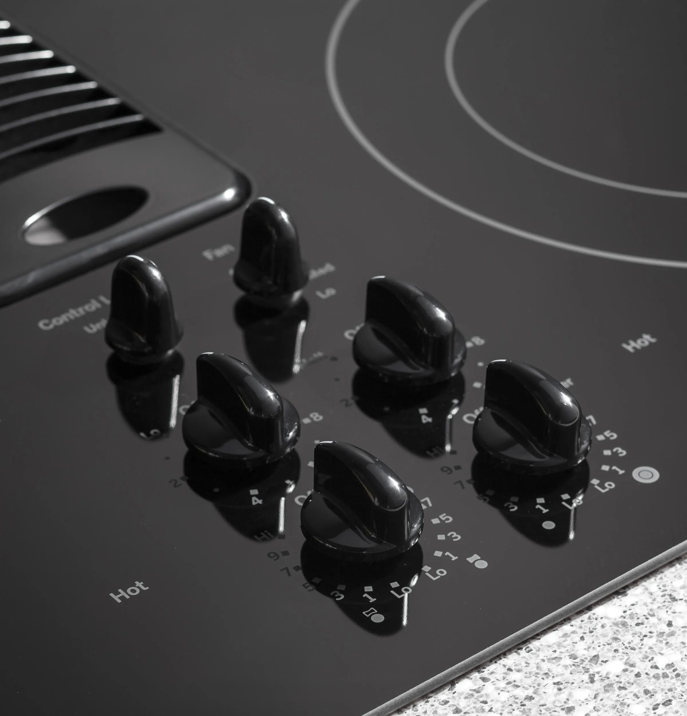 Ge Appliances PP9830DRBB Ge Profile&#8482; 30" Downdraft Electric Cooktop
