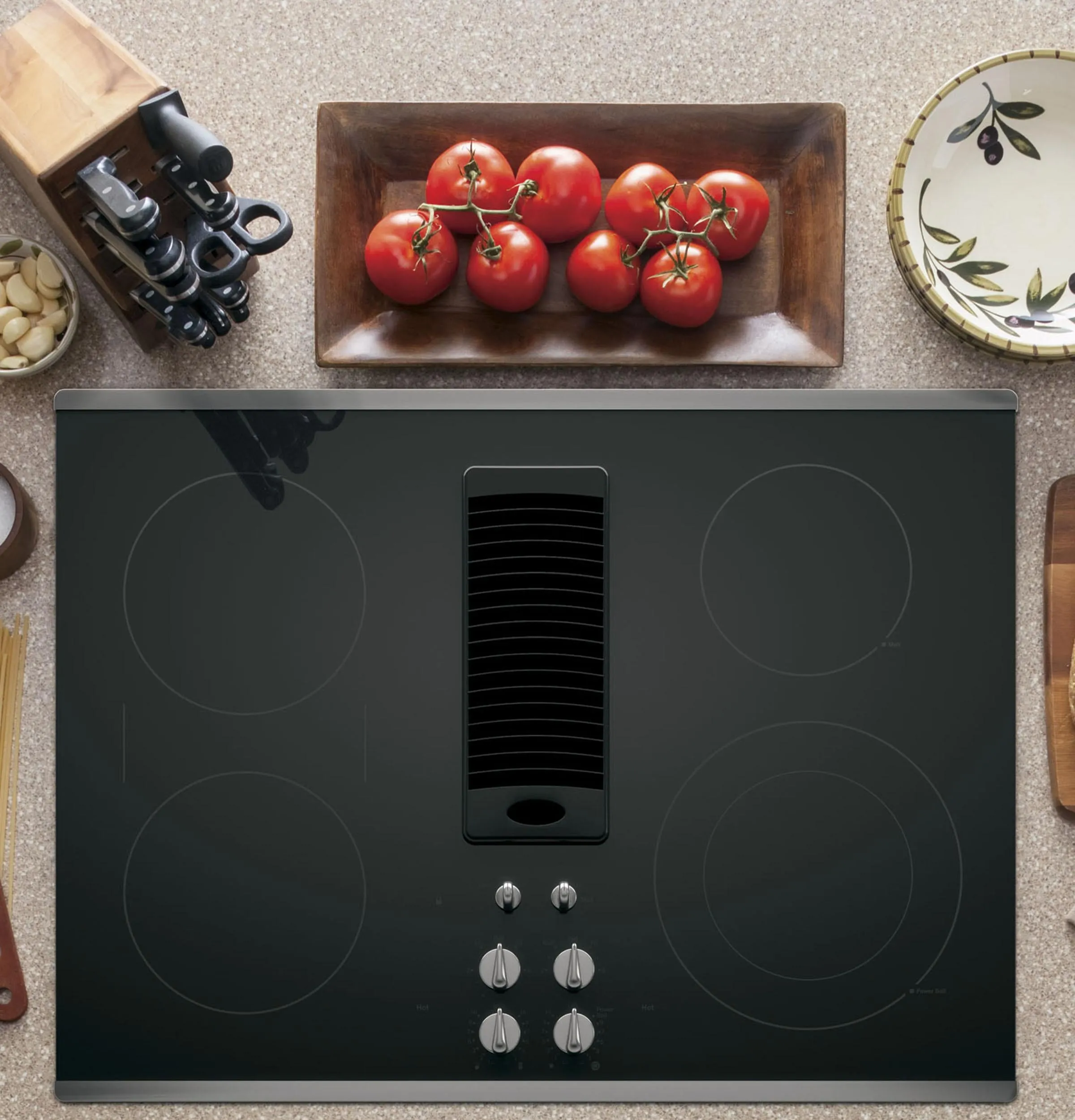 Ge Appliances PP9830SJSS Ge Profile&#8482; 30" Downdraft Electric Cooktop