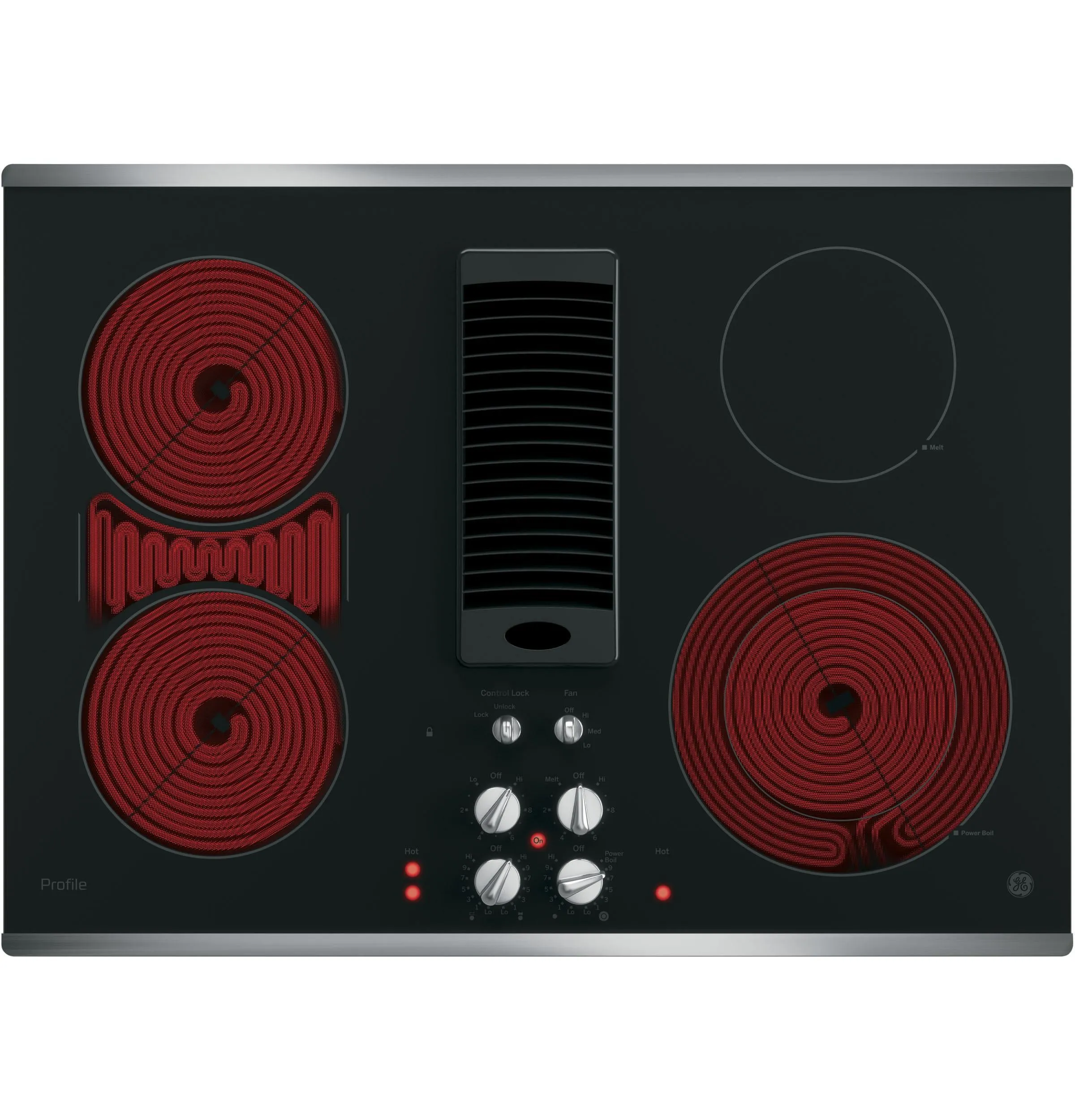 Ge Appliances PP9830SJSS Ge Profile&#8482; 30" Downdraft Electric Cooktop