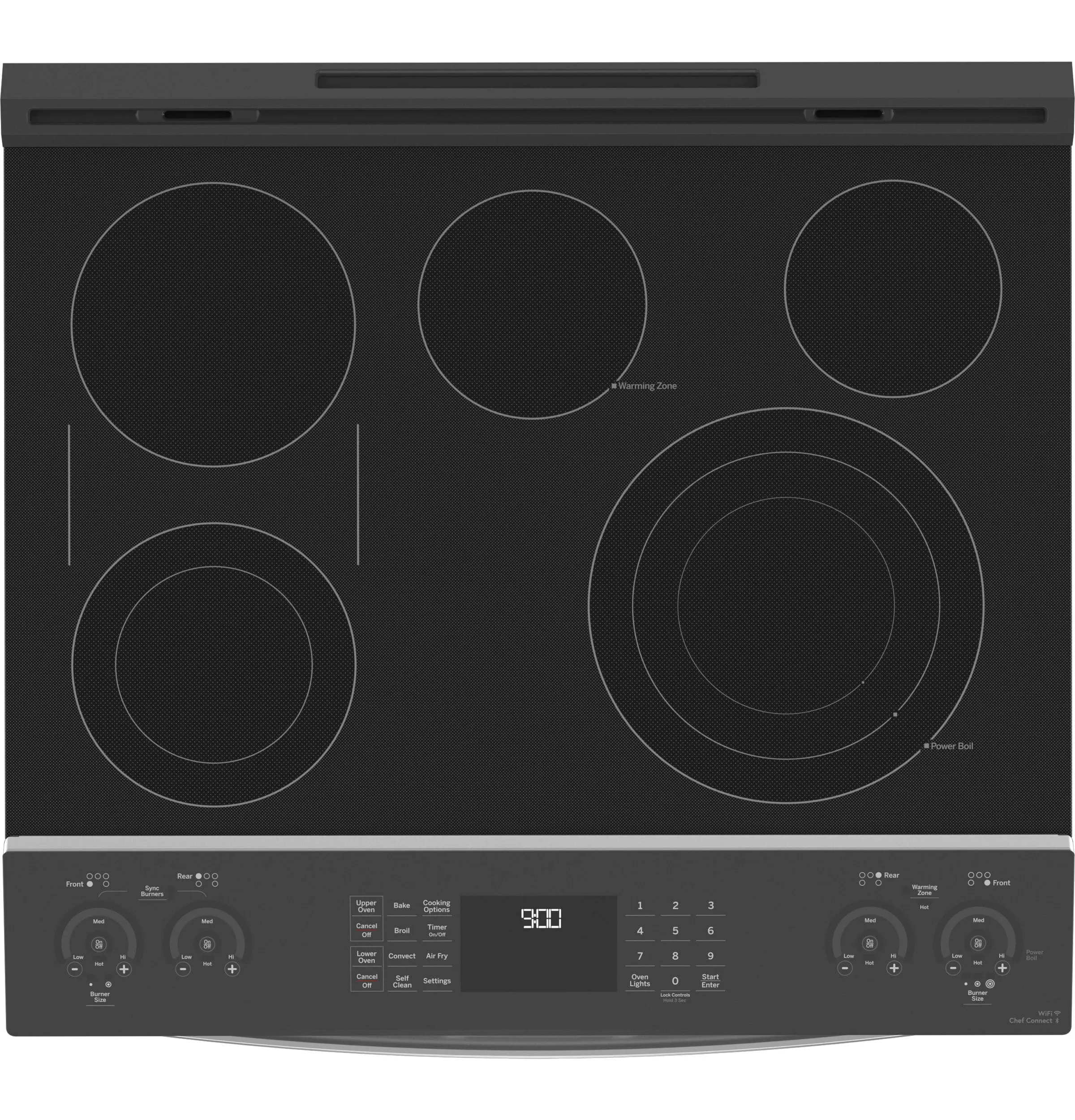 Ge Appliances PS960YPFS Ge Profile&#8482; 30" Smart Slide-In Electric Double Oven Convection Fingerprint Resistant Range