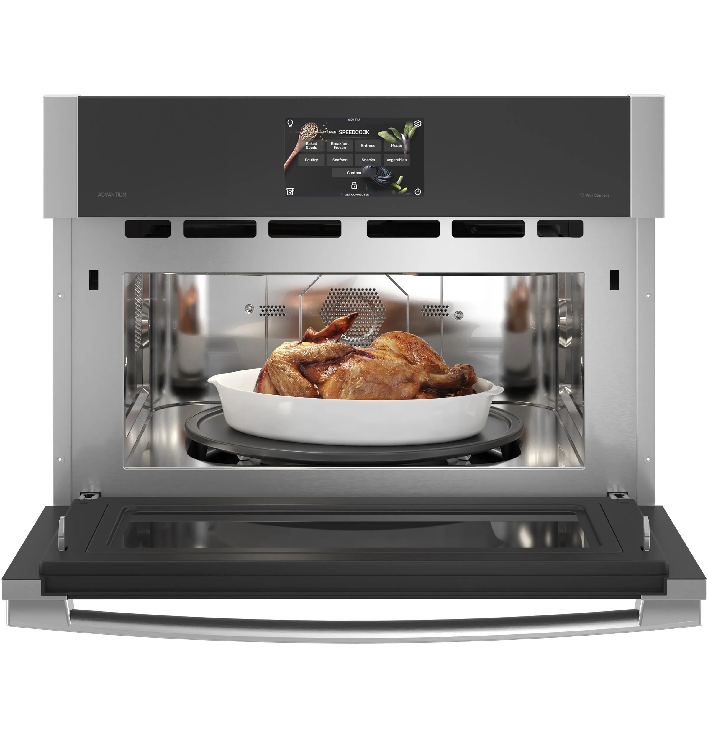 Ge Appliances PSB9100SVSS Ge Profile&#8482; 27" Single Wall Oven With 120V Advantium Technology